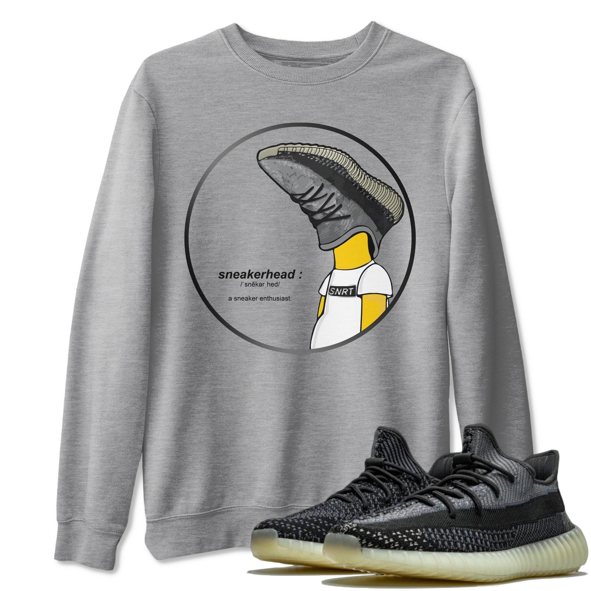 Sneakerhead Unisex Tops - Yeezy 350 Carbon Asriel