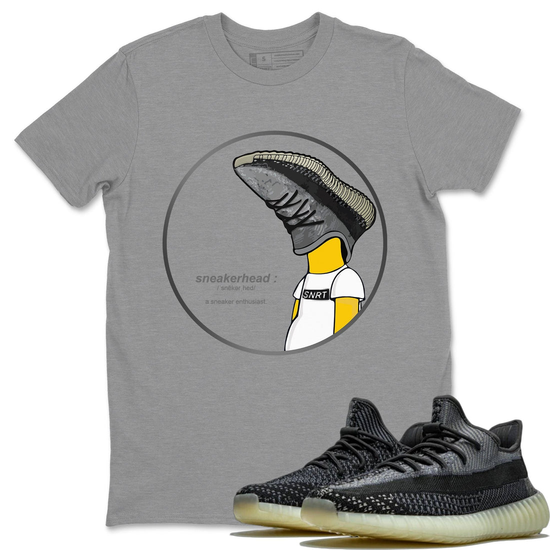 Sneakerhead Unisex Tops - Yeezy 350 Carbon Asriel