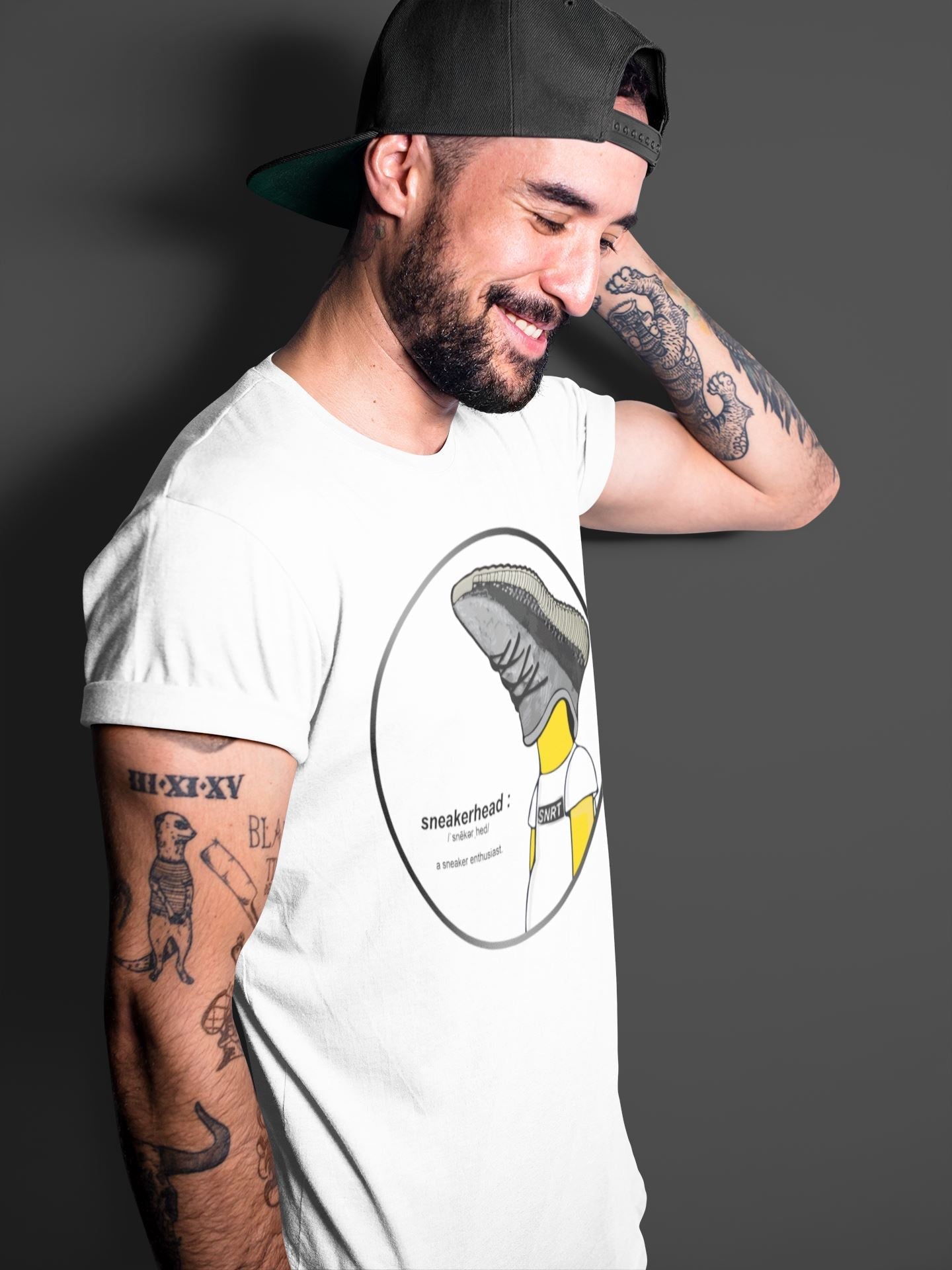 Sneakerhead Unisex Tops - Yeezy 350 Carbon Asriel