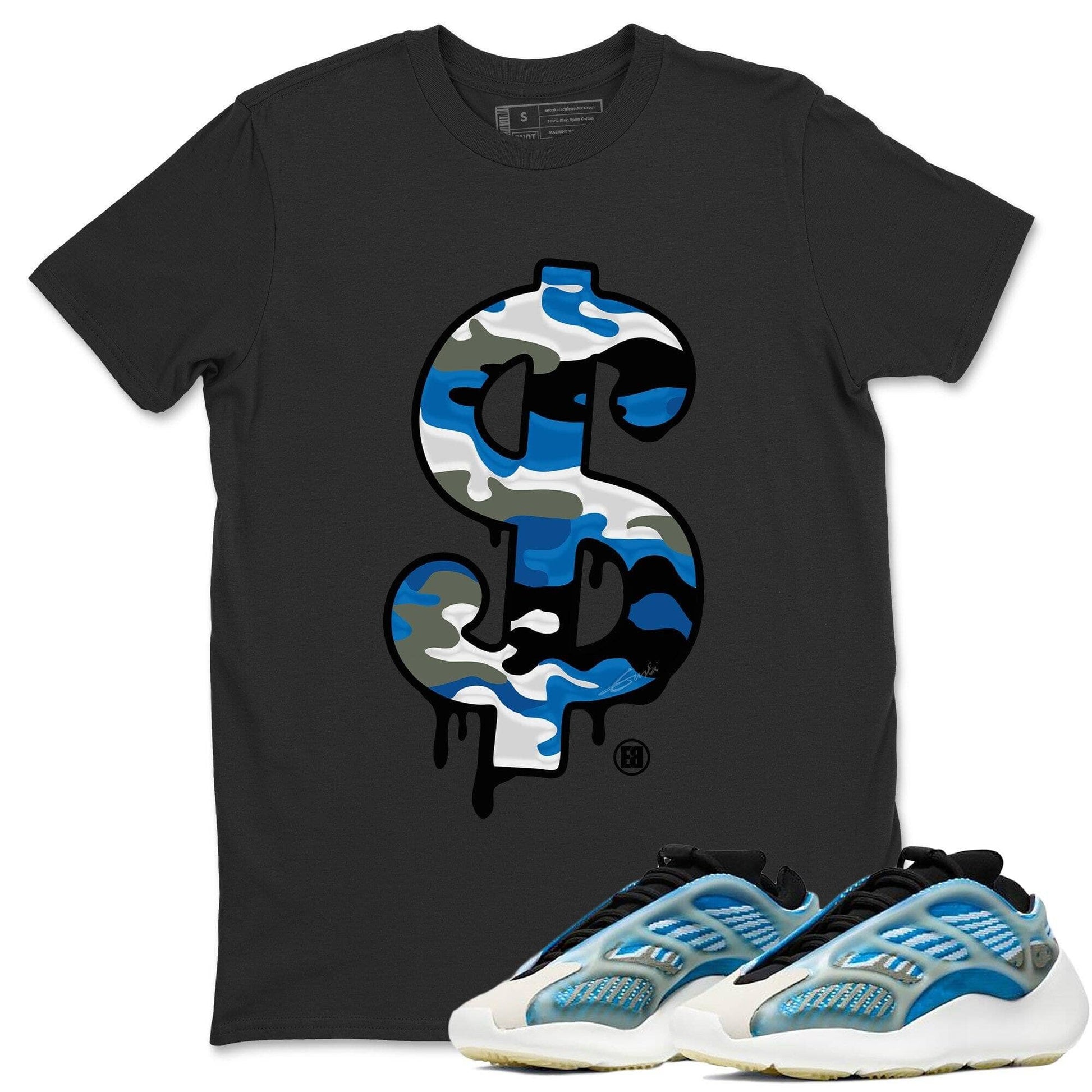 Dollar Camo Unisex Tops - Yeezy 700 Arzareth