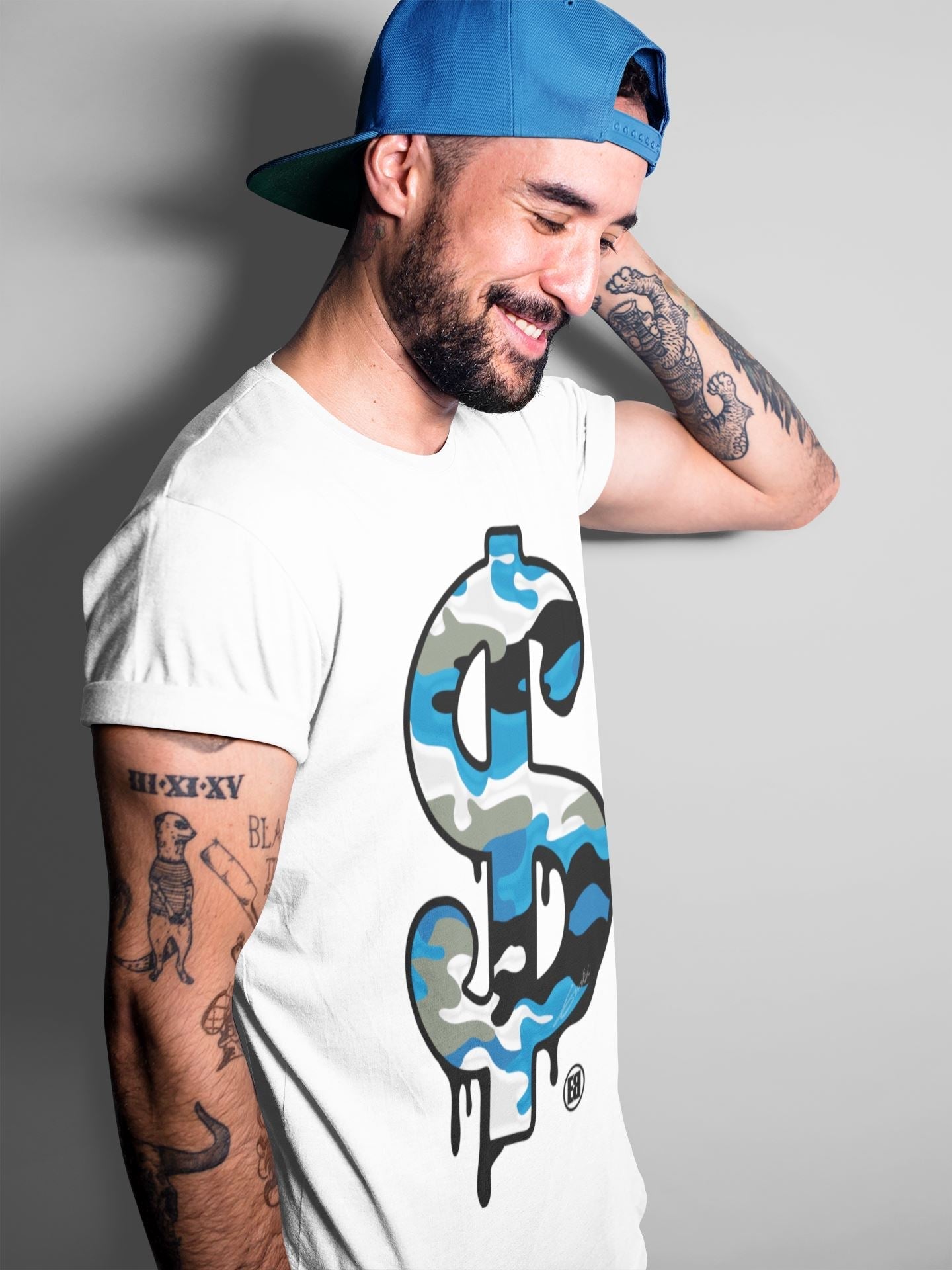 Dollar Camo Unisex Tops - Yeezy 700 Arzareth