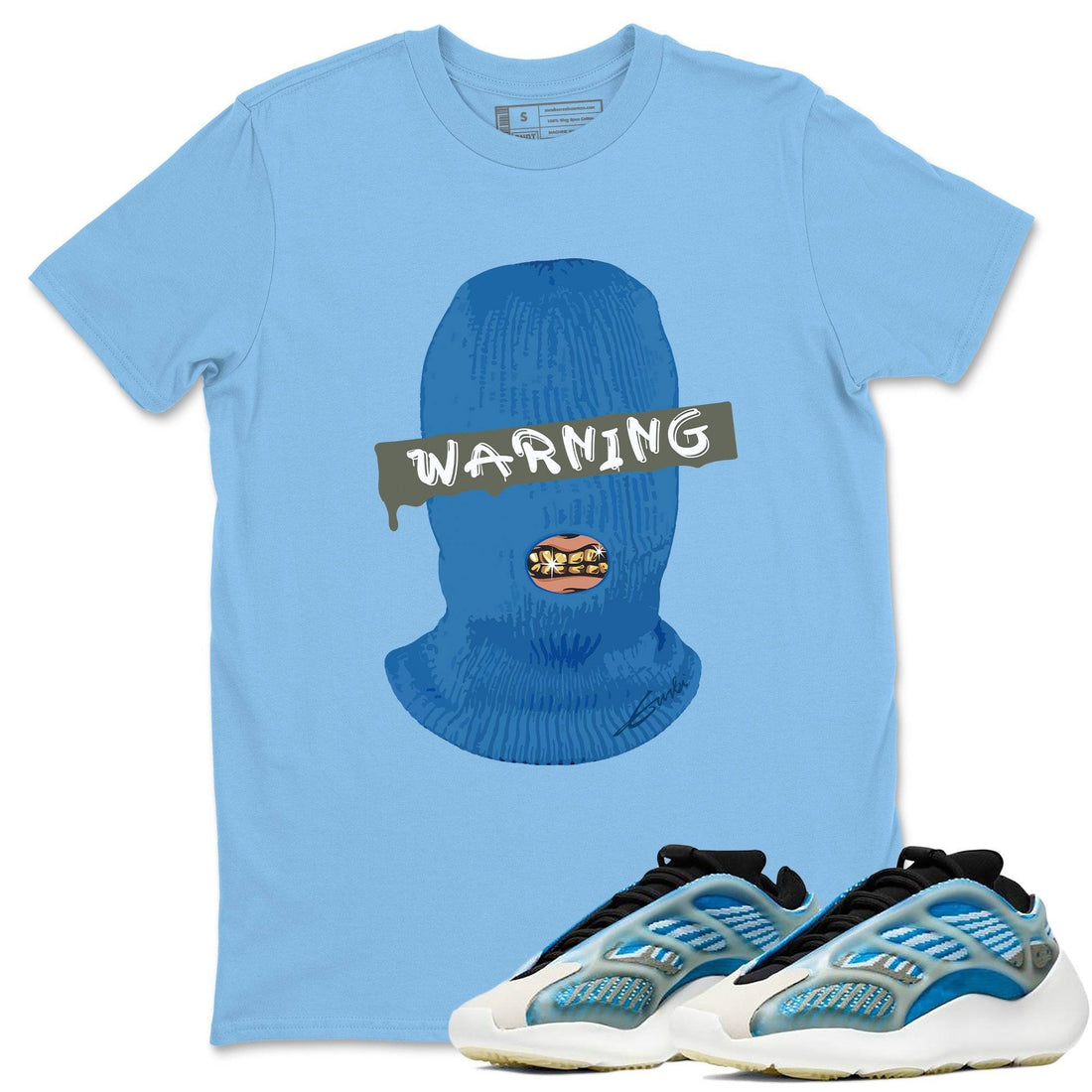 Warning Unisex Tops - Yeezy 700 Arzareth