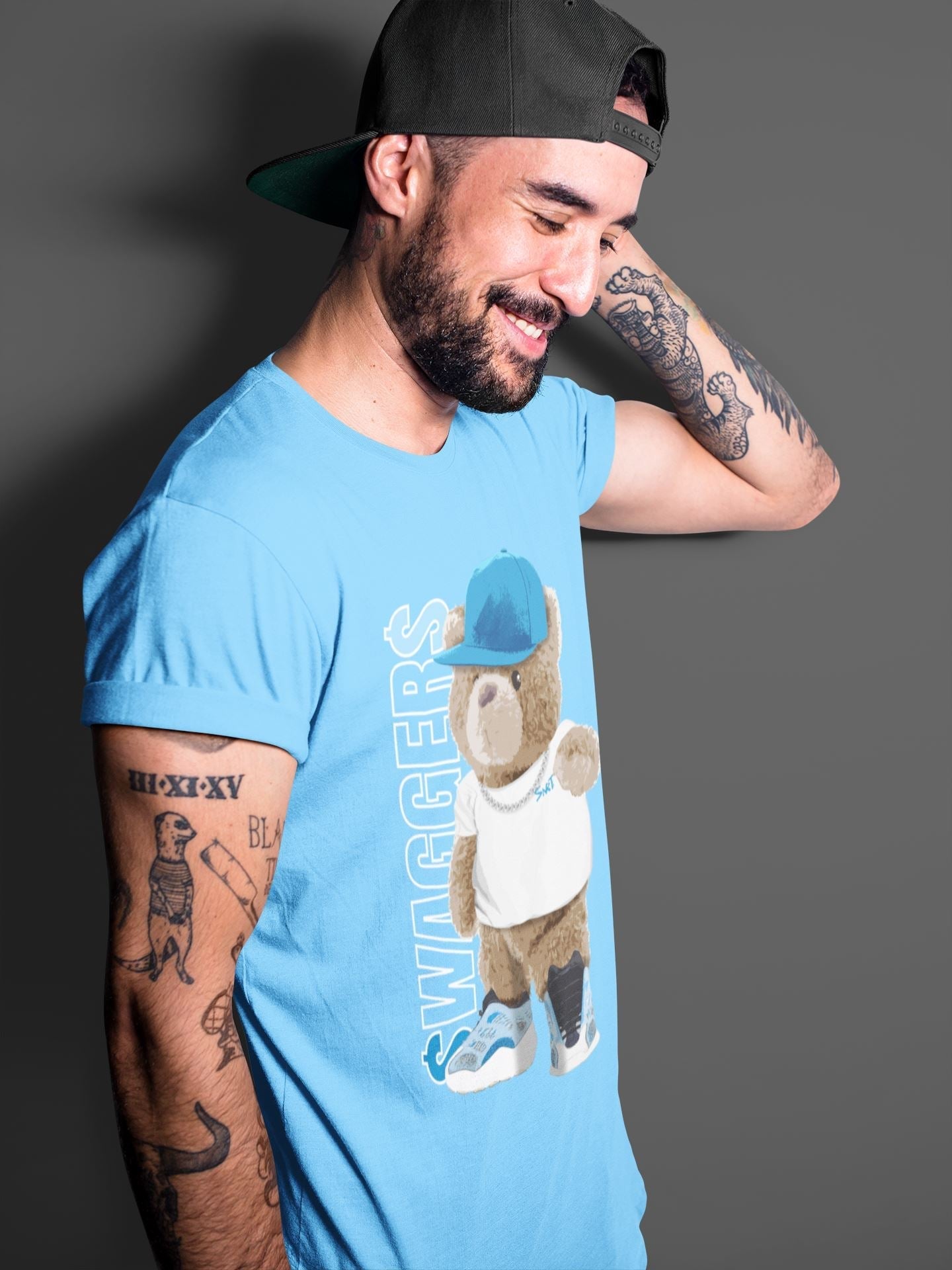 Bear Swaggers Unisex Tops - Yeezy 700 Arzareth