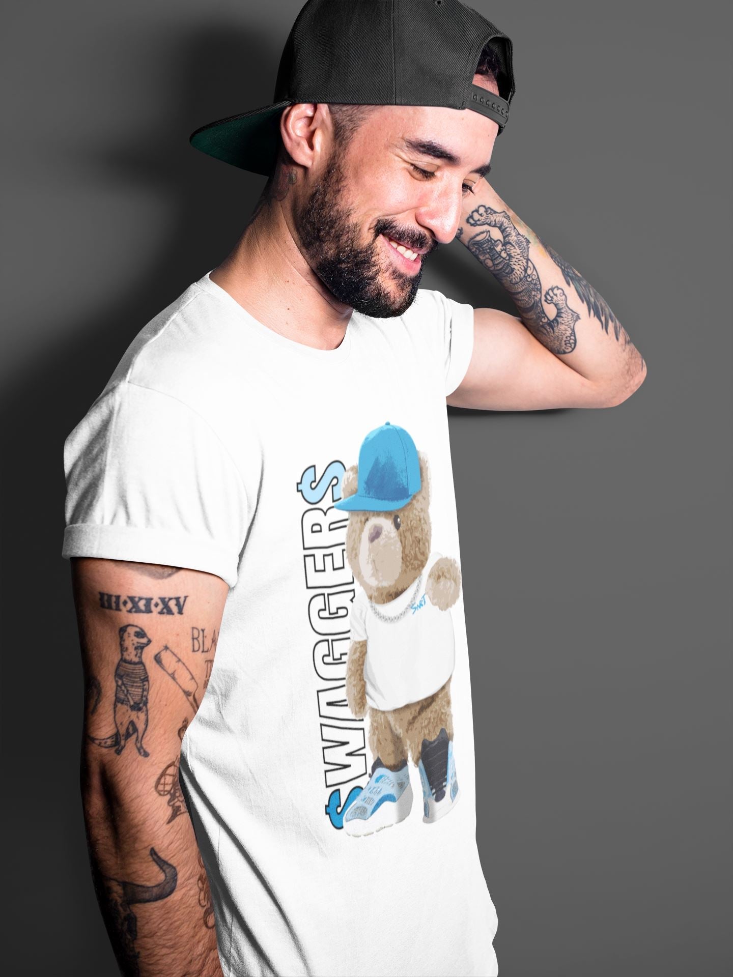 Bear Swaggers Unisex Tops - Yeezy 700 Arzareth