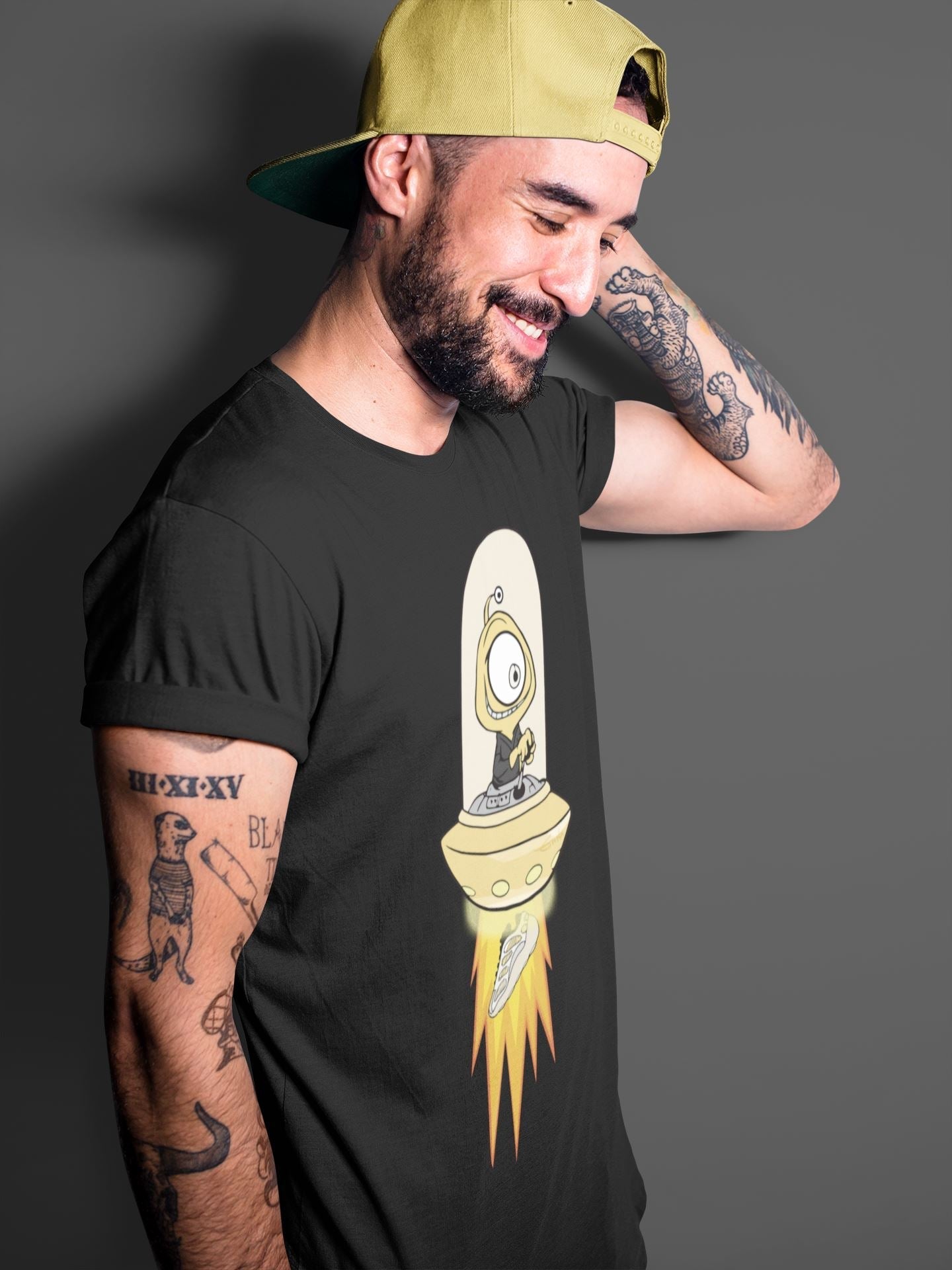 Alien Unisex Tops - Yeezy 700 Safflower