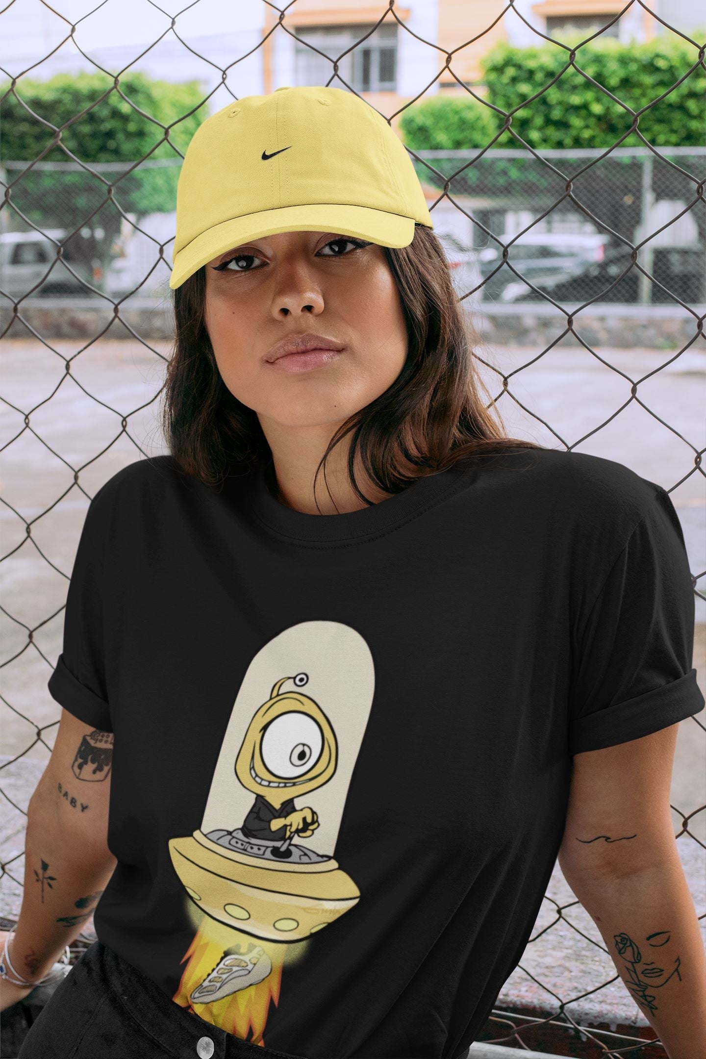 Alien Unisex Tops - Yeezy 700 Safflower