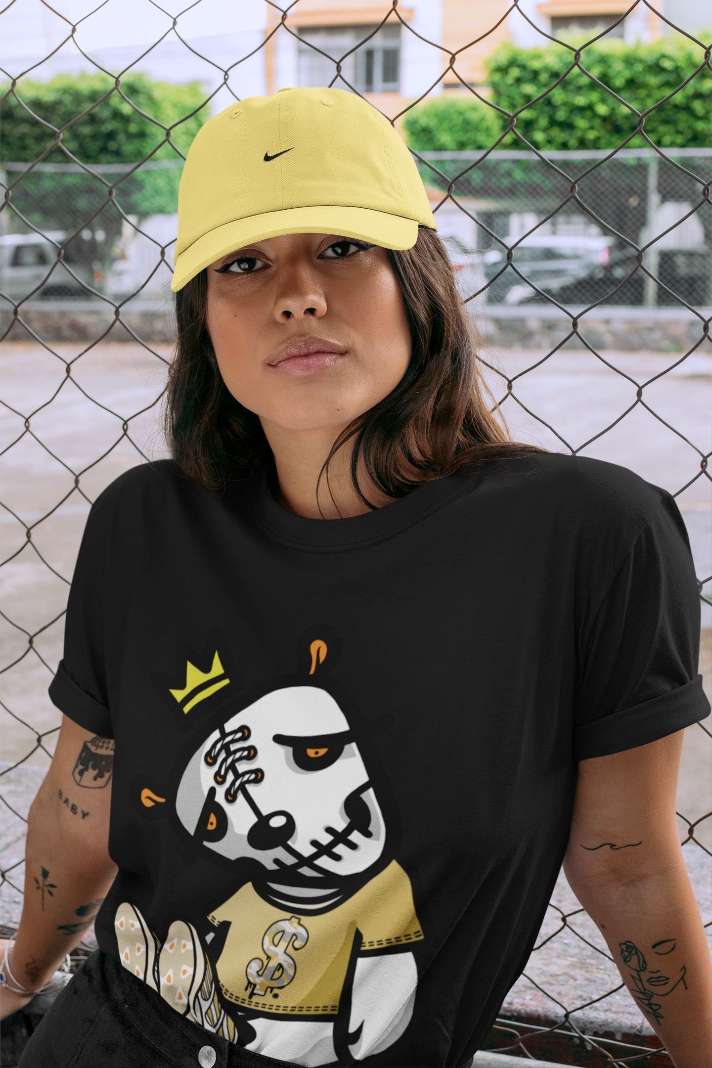 Dead Dolls Unisex Tops - Yeezy 700 Safflower