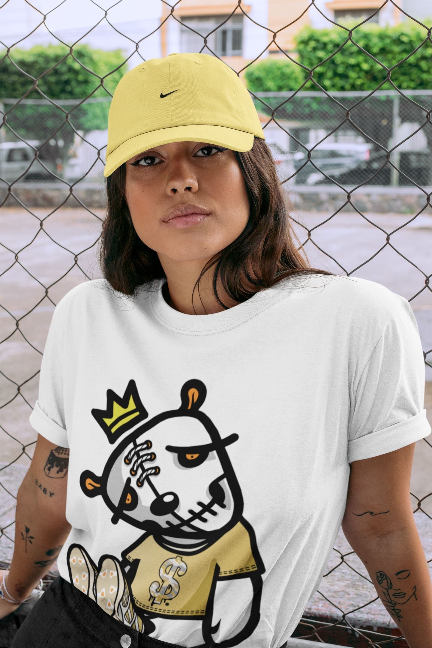 Dead Dolls Unisex Tops - Yeezy 700 Safflower