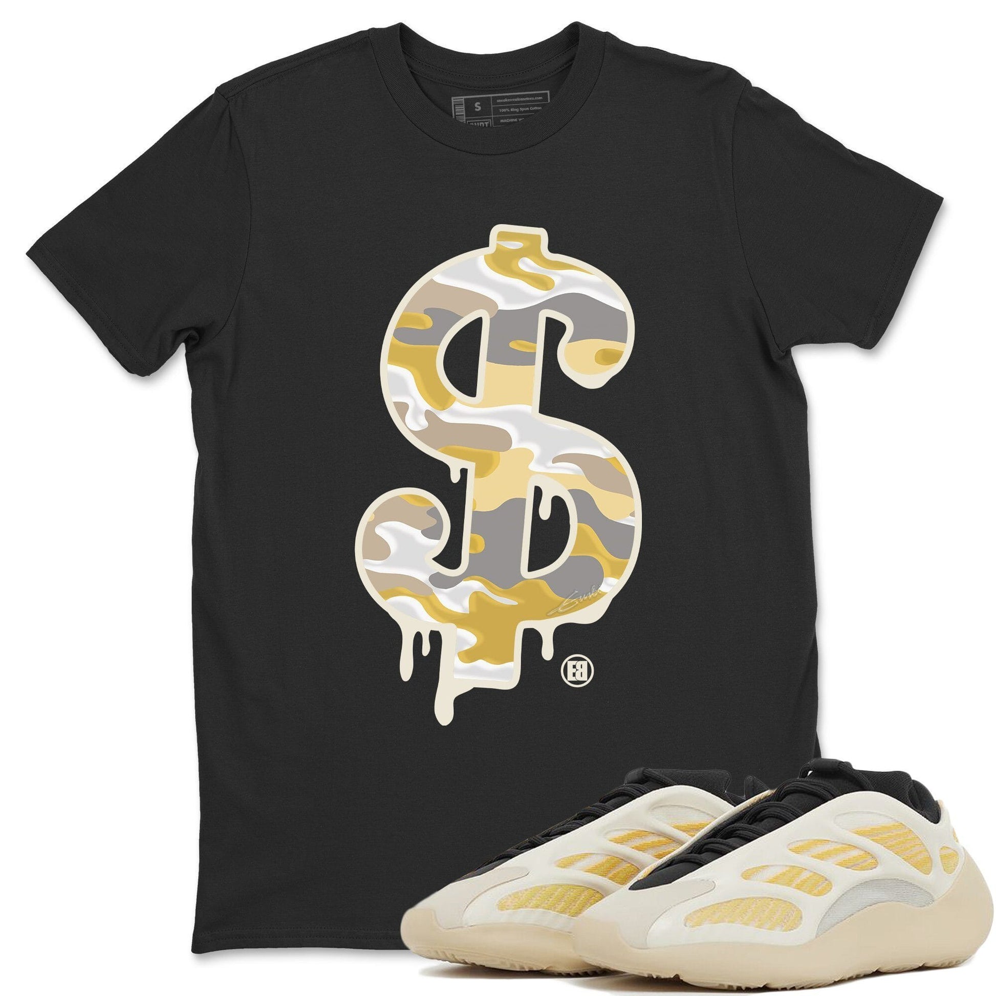 Dollar Camo Unisex Tops - Yeezy 700 Safflower