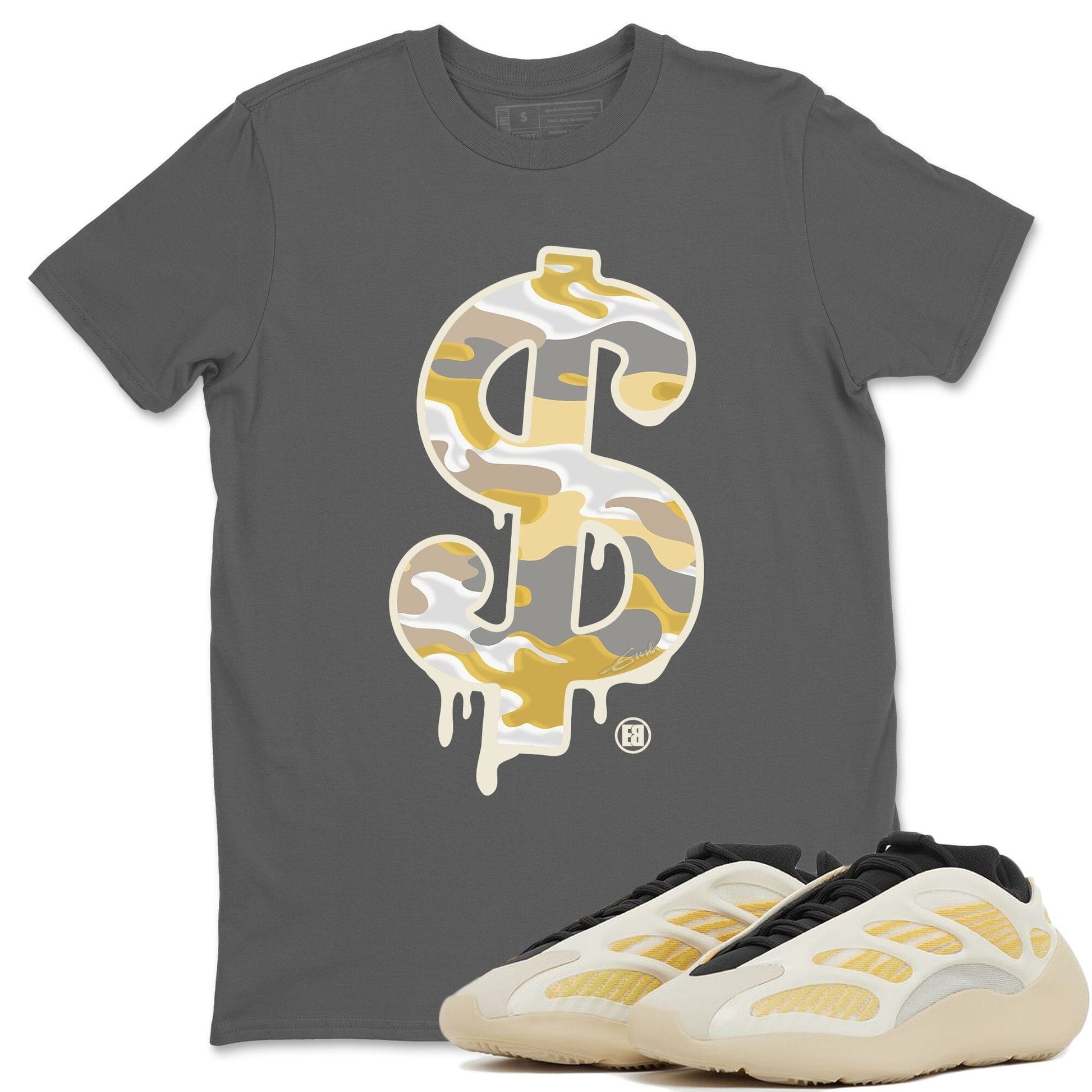 Dollar Camo Unisex Tops - Yeezy 700 Safflower