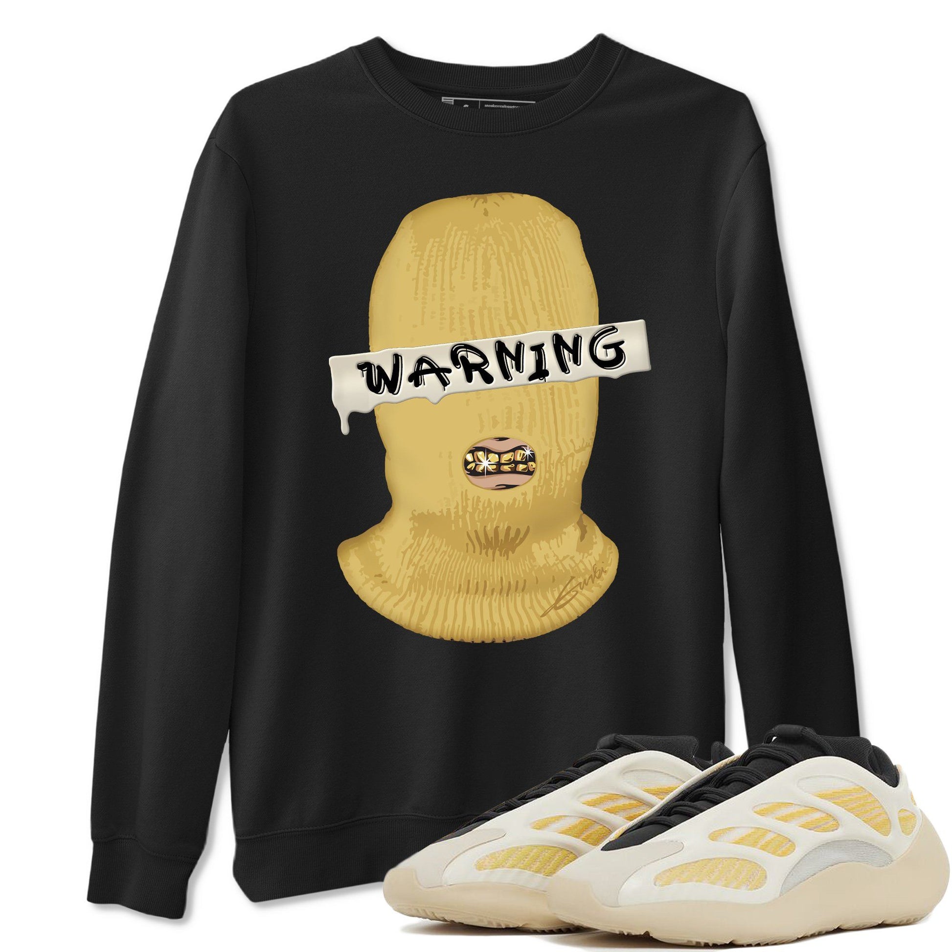 Warning Unisex Tops - Yeezy 700 Safflower