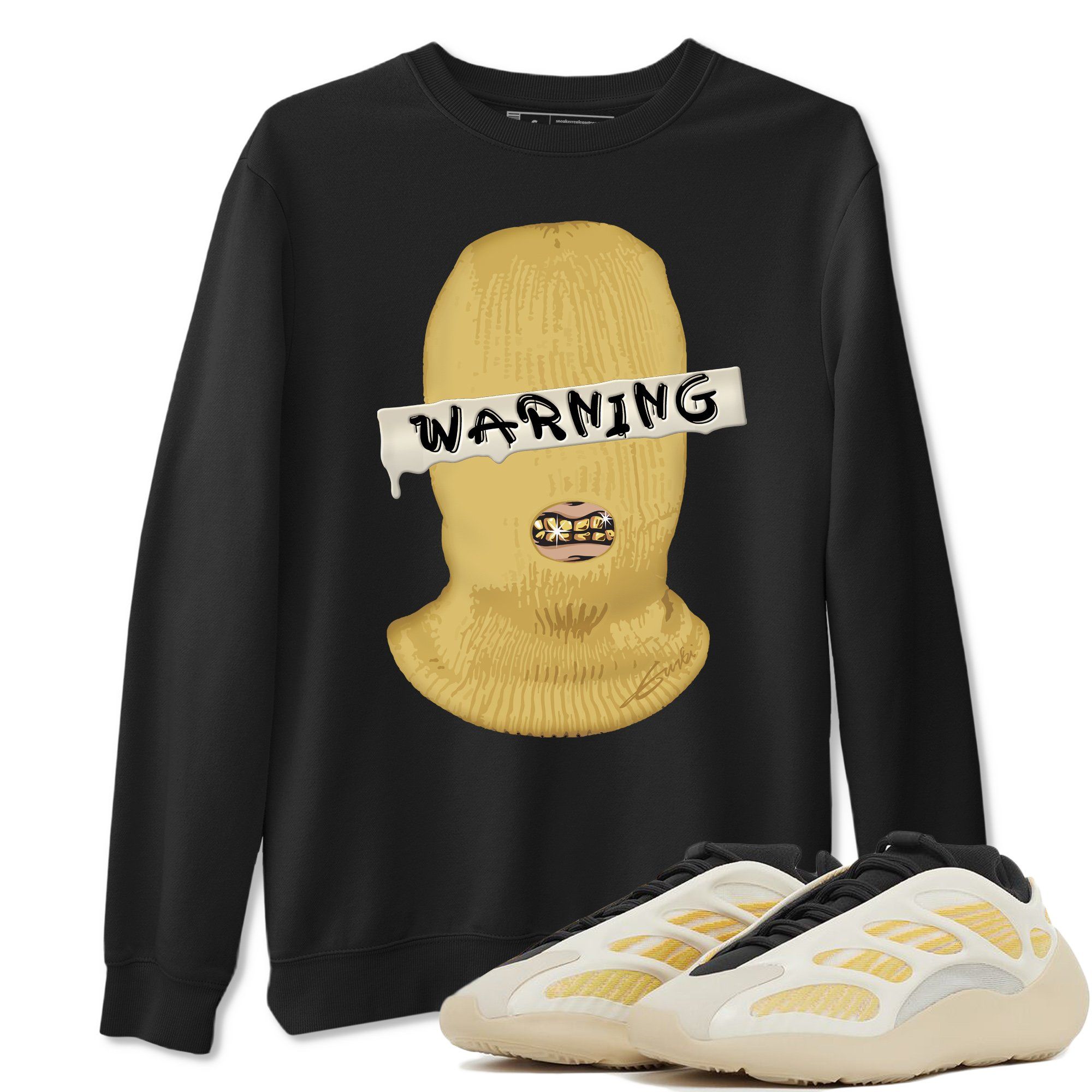 Warning Unisex Tops - Yeezy 700 Safflower