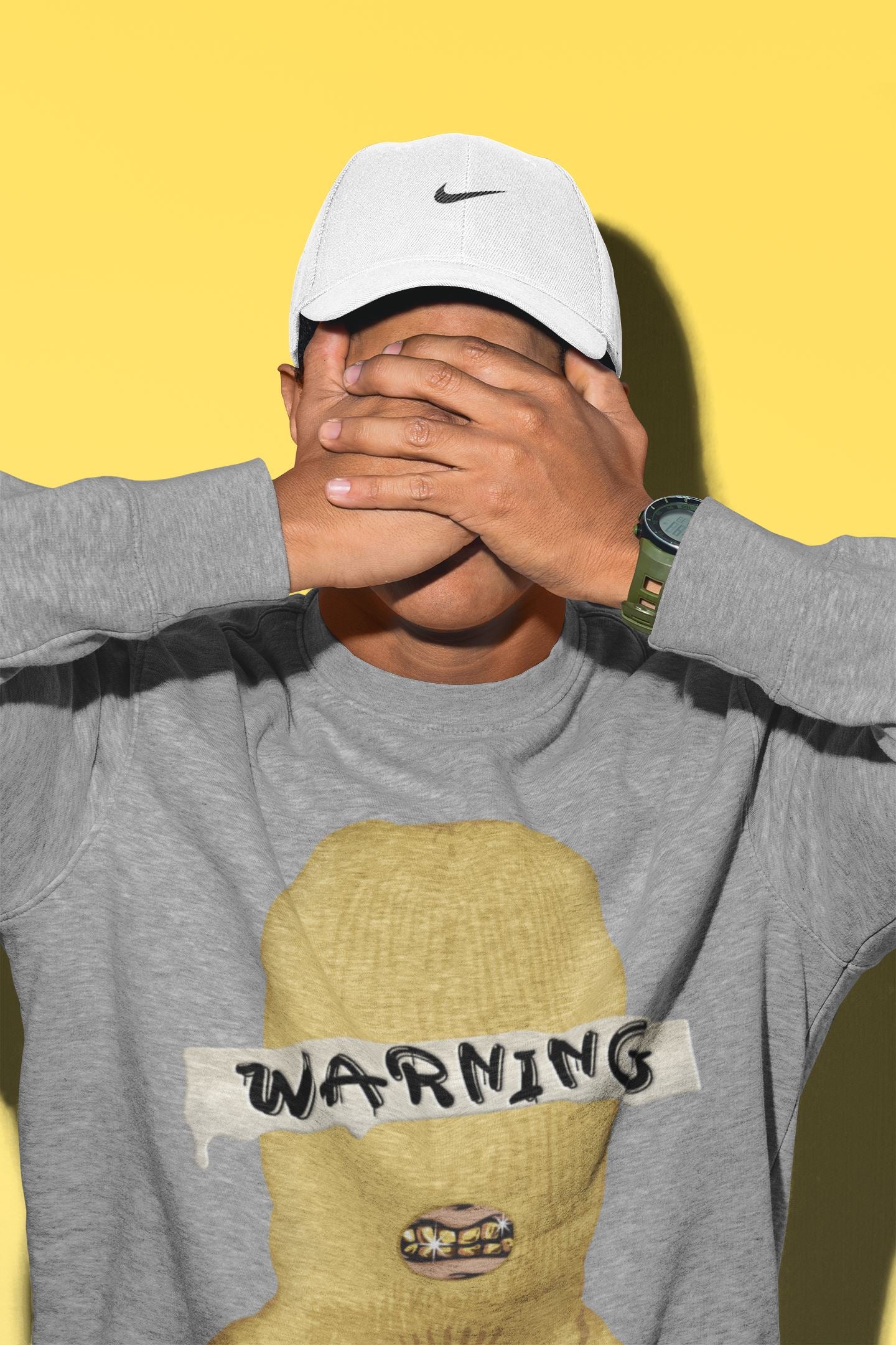 Warning Unisex Tops - Yeezy 700 Safflower