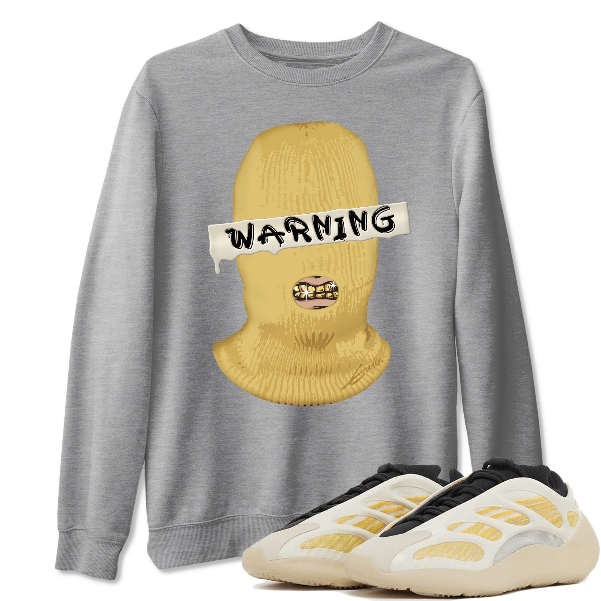 Warning Unisex Tops - Yeezy 700 Safflower