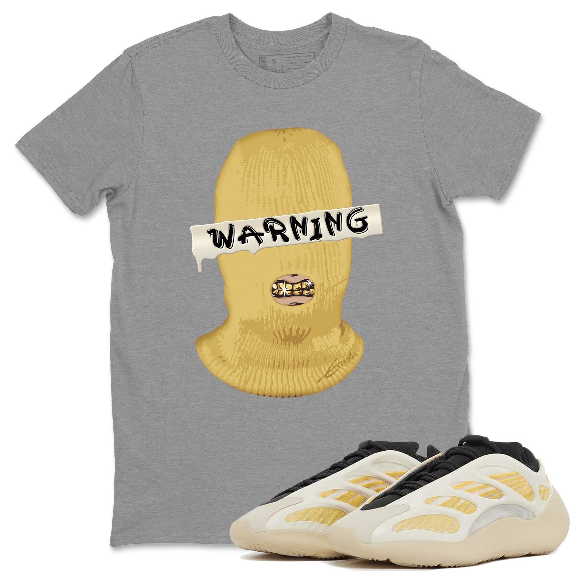 Warning Unisex Tops - Yeezy 700 Safflower