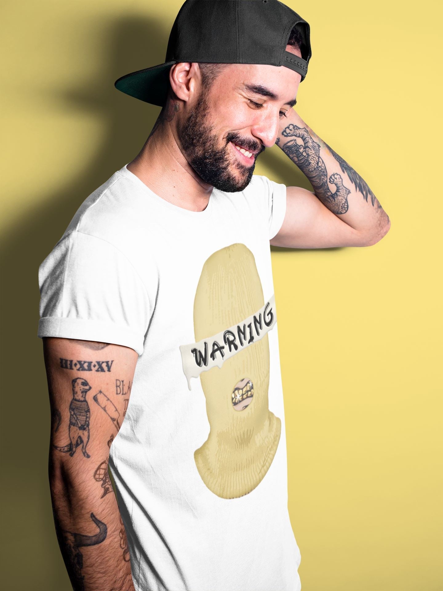 Warning Unisex Tops - Yeezy 700 Safflower