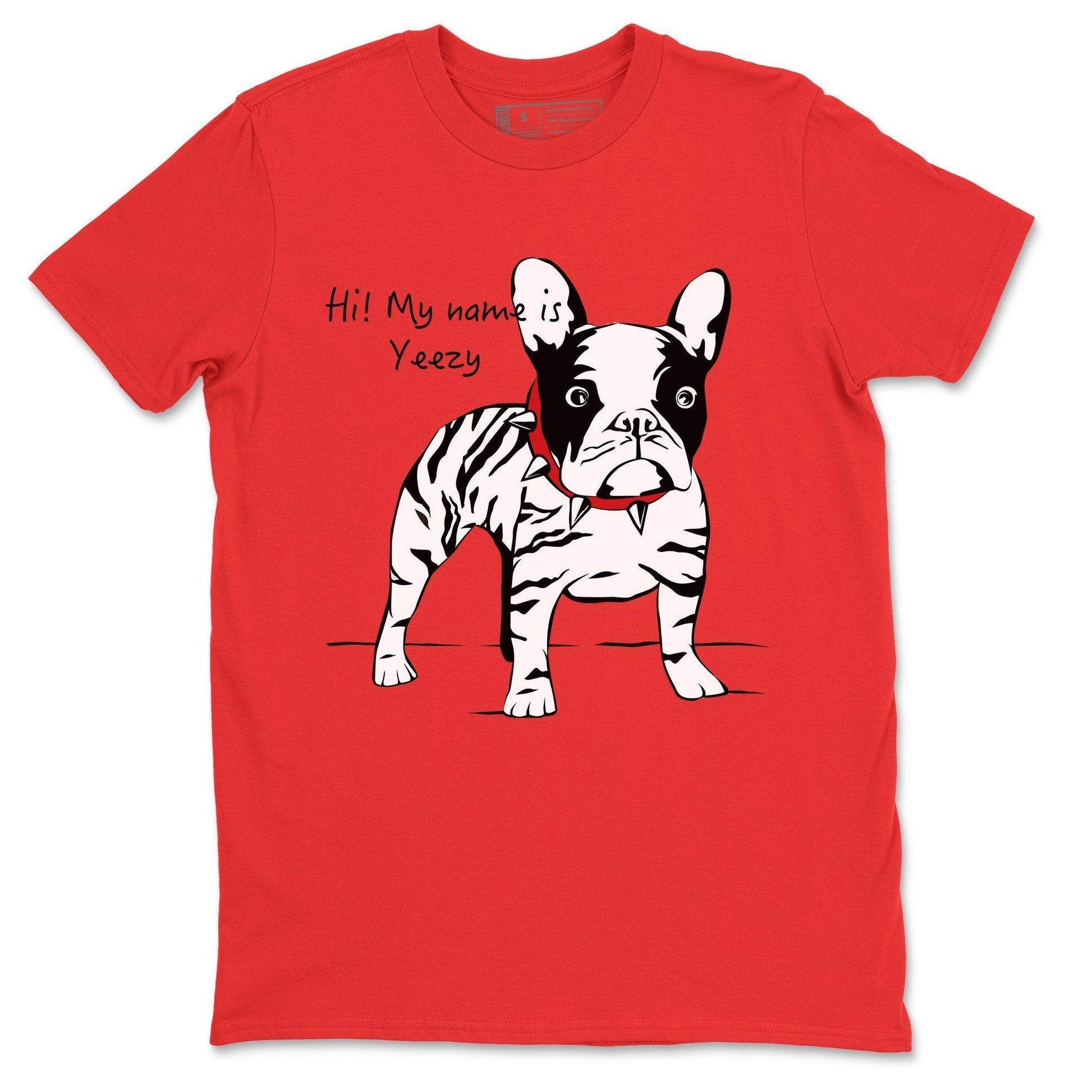 Zebra Frenchie Unisex Tops - Yeezy 350 V2 Zebra