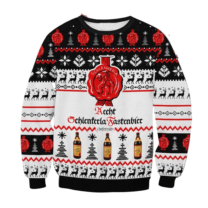 Aecht Schlenkerla Rauchbier Marzen Beer Ugly Christmas Sweater 2022 ? Usalast