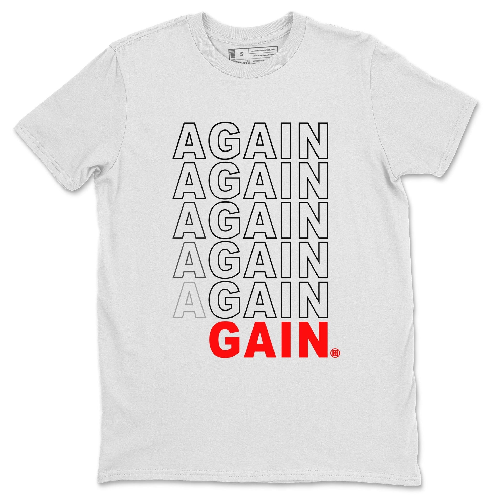 Again Gain Sneaker Tee - Yeezy 350 Bred