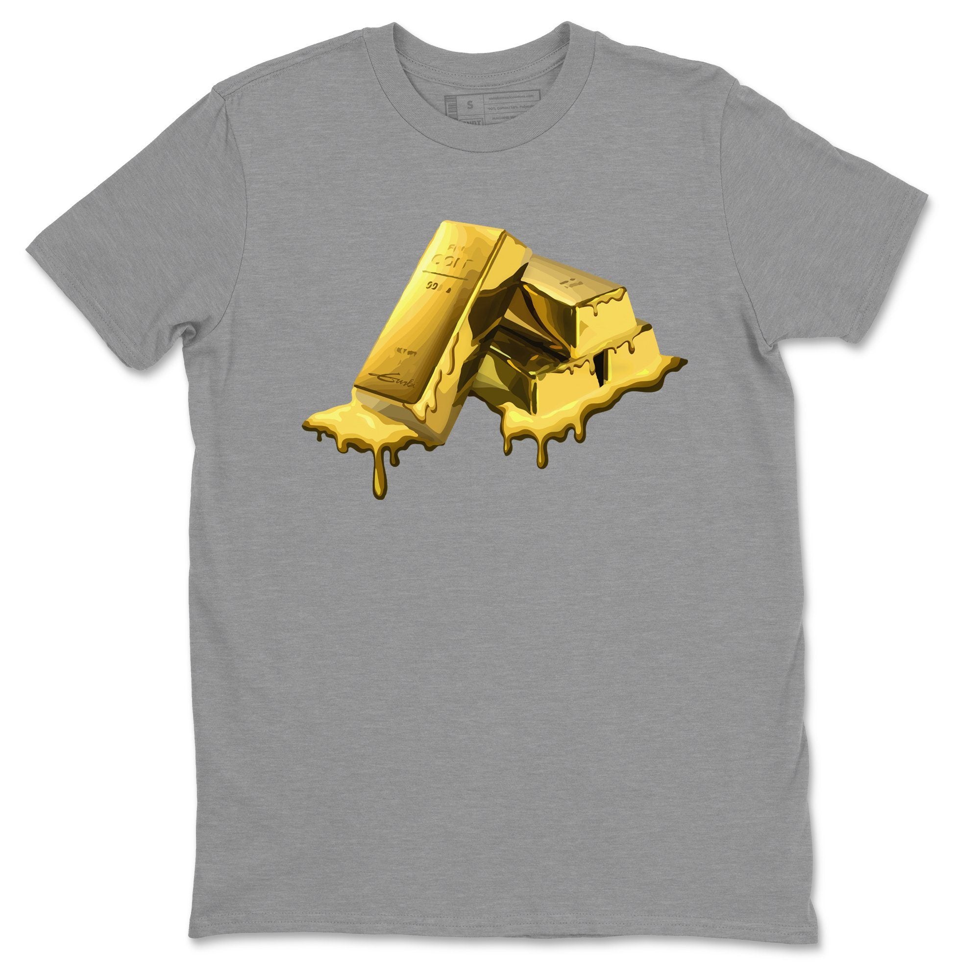 Gold Bar Unisex Tops - Air Jordan 1 Metallic Gold