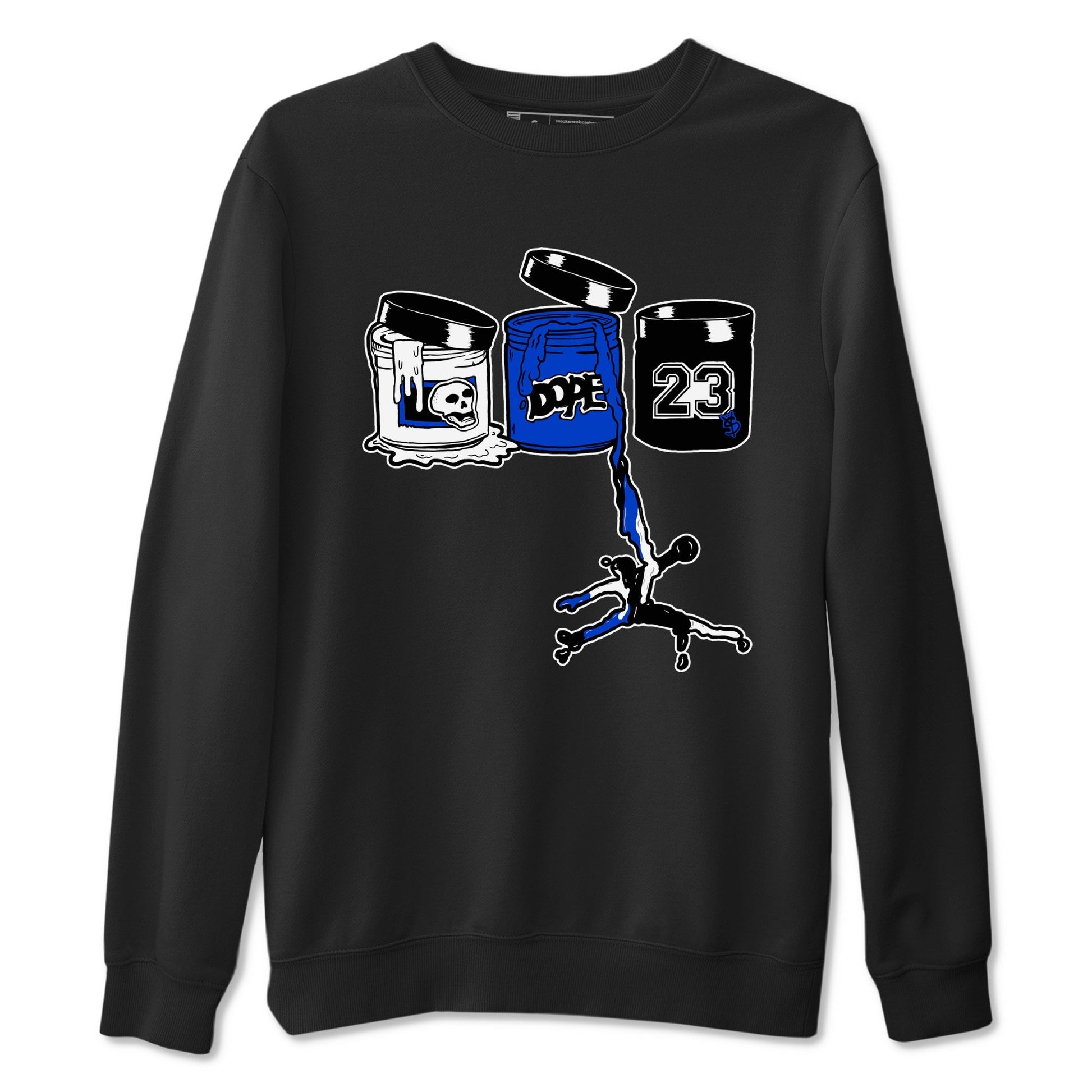 Jordan Paint Sneaker Tees - Air Jordan 12 Blueberry