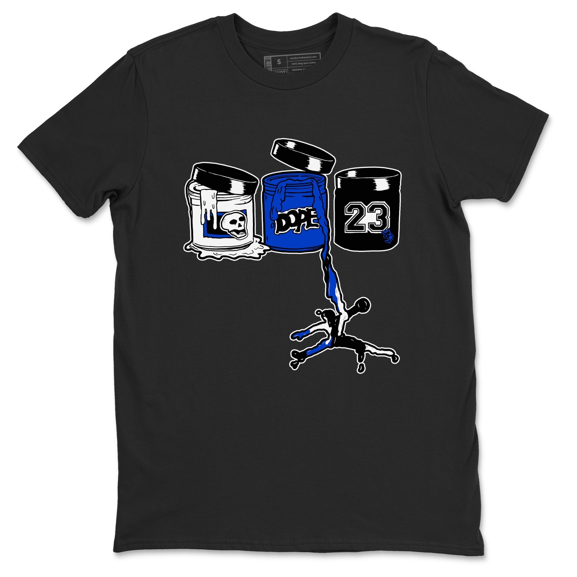 Jordan Paint Sneaker Tees - Air Jordan 12 Blueberry