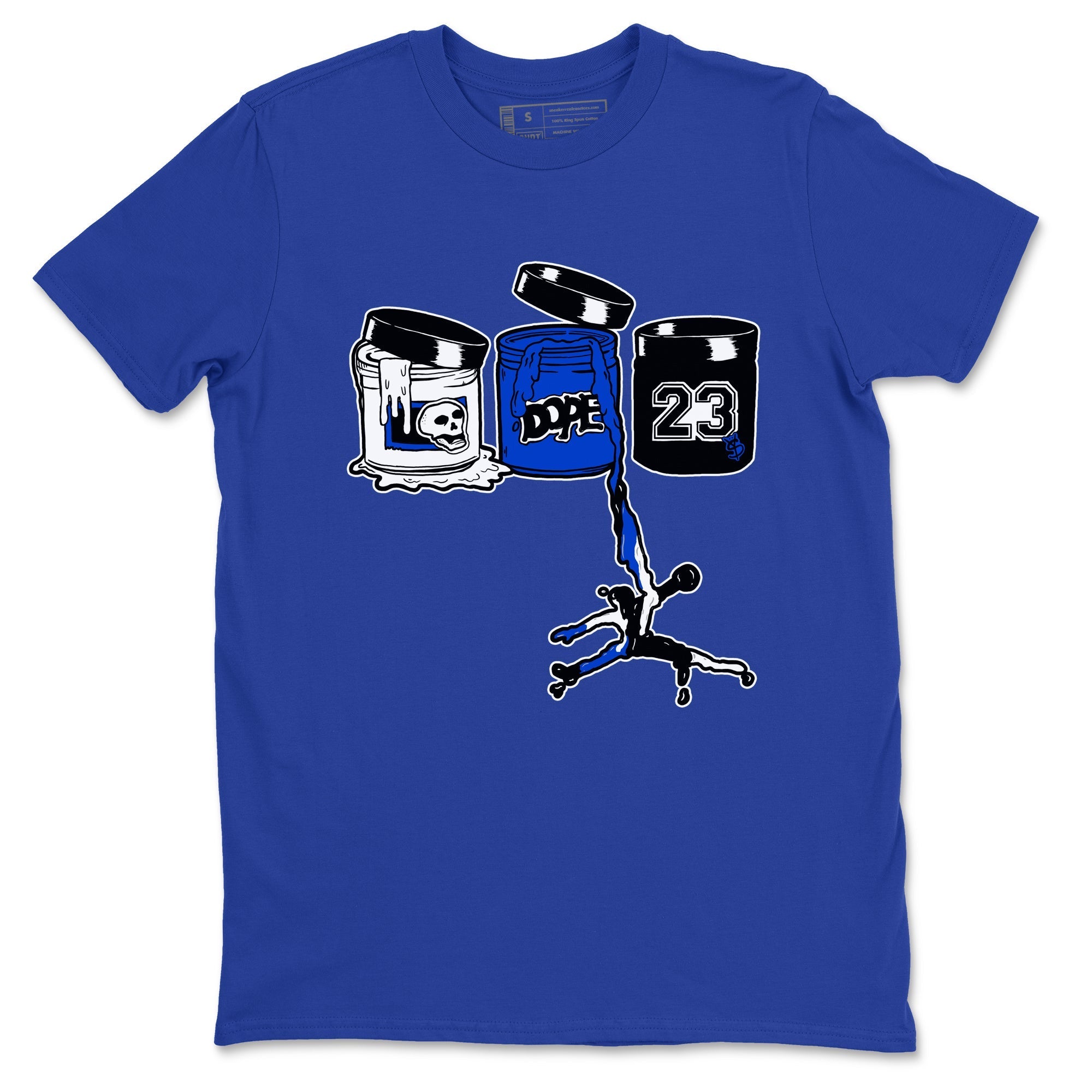 Jordan Paint Sneaker Tees - Air Jordan 12 Blueberry