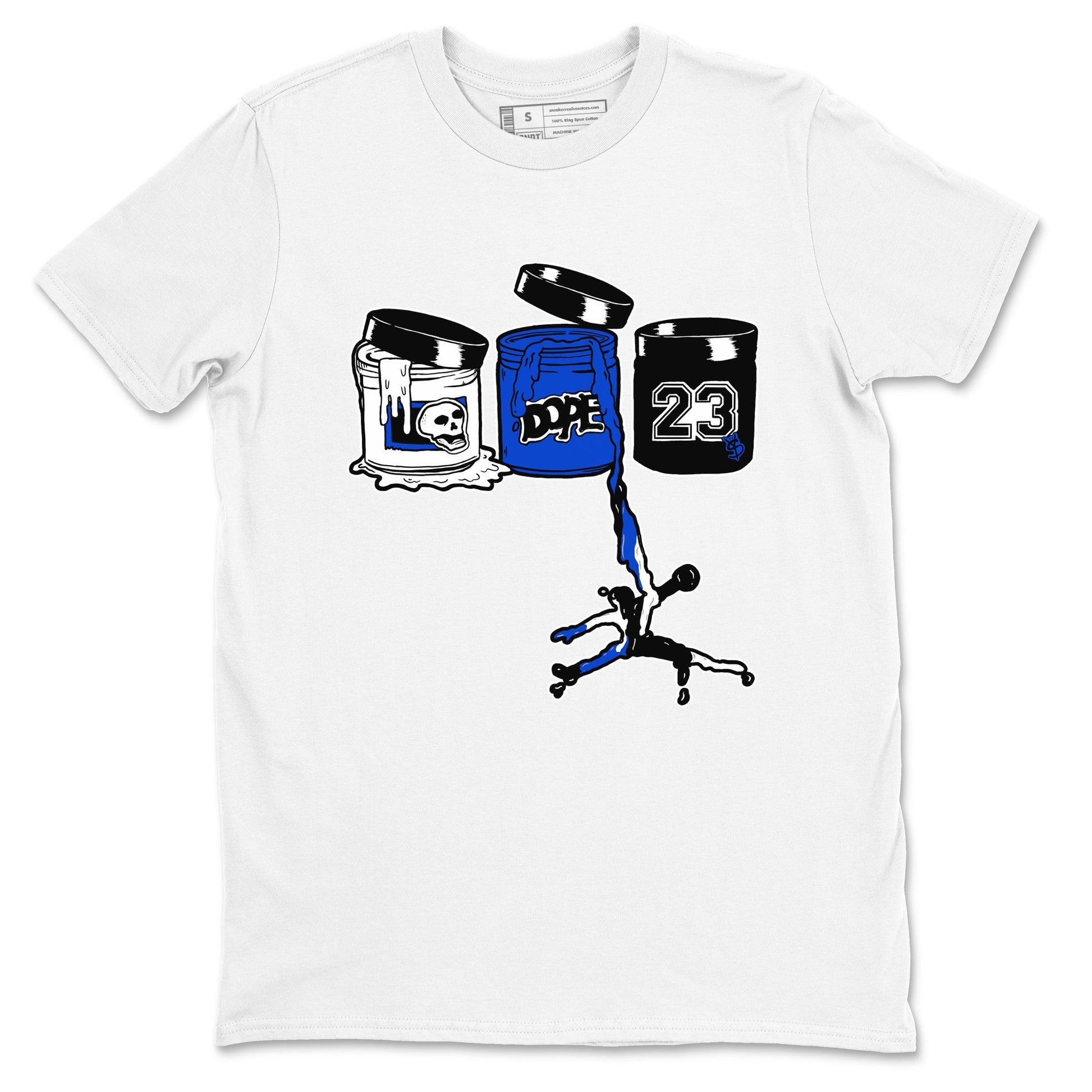 Jordan Paint Sneaker Tees - Air Jordan 12 Blueberry
