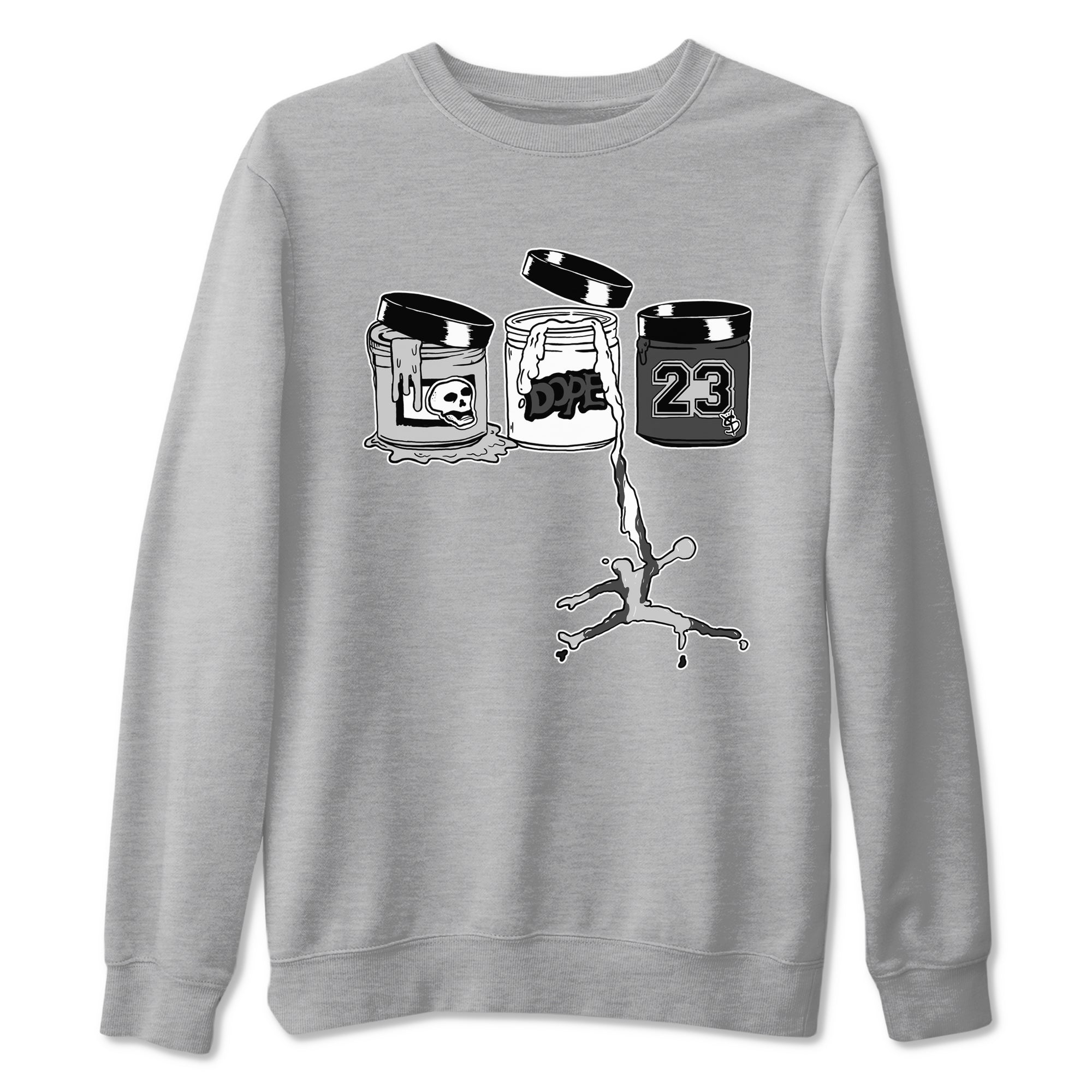Jordan Paint Sneaker Tees - Air Jordan 9 Cool Grey