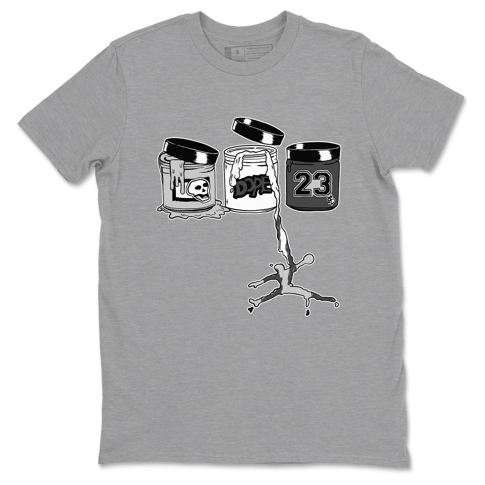 Jordan Paint Sneaker Tees - Air Jordan 9 Cool Grey