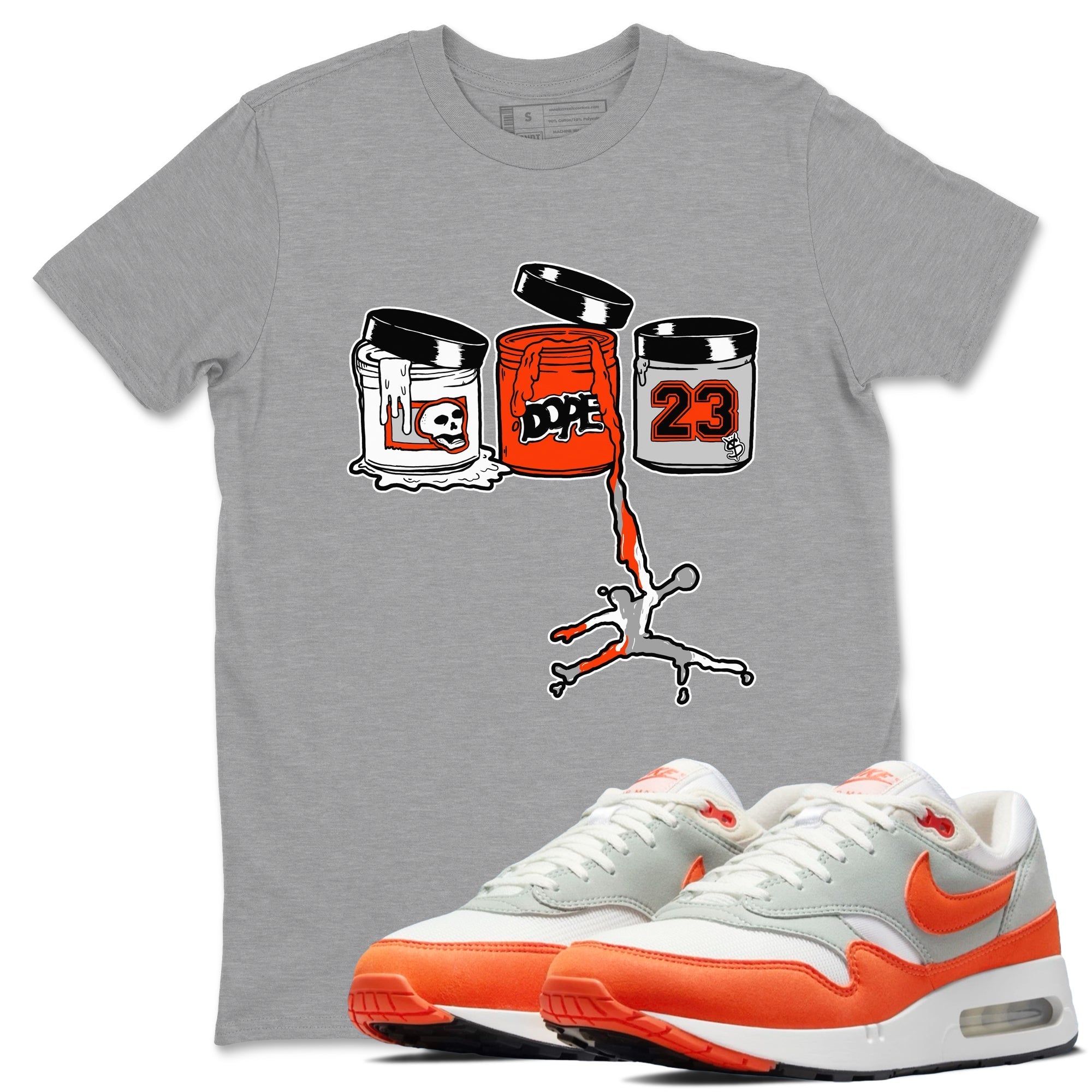 Jordan Paint Sneaker Tees - Air Max 1 Cosmic Clay