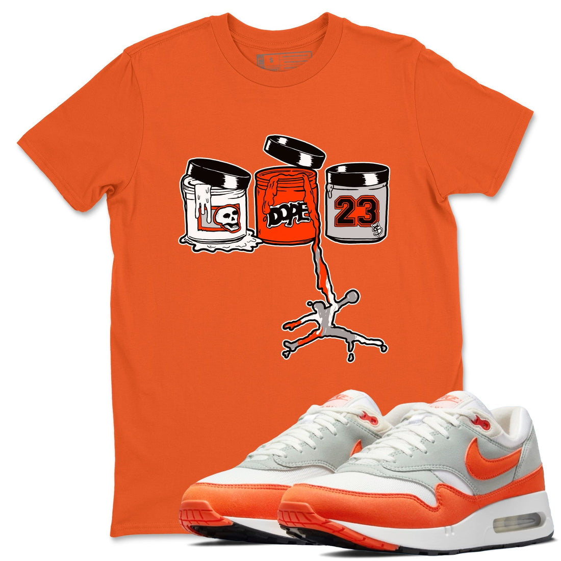 Jordan Paint Sneaker Tees - Air Max 1 Cosmic Clay