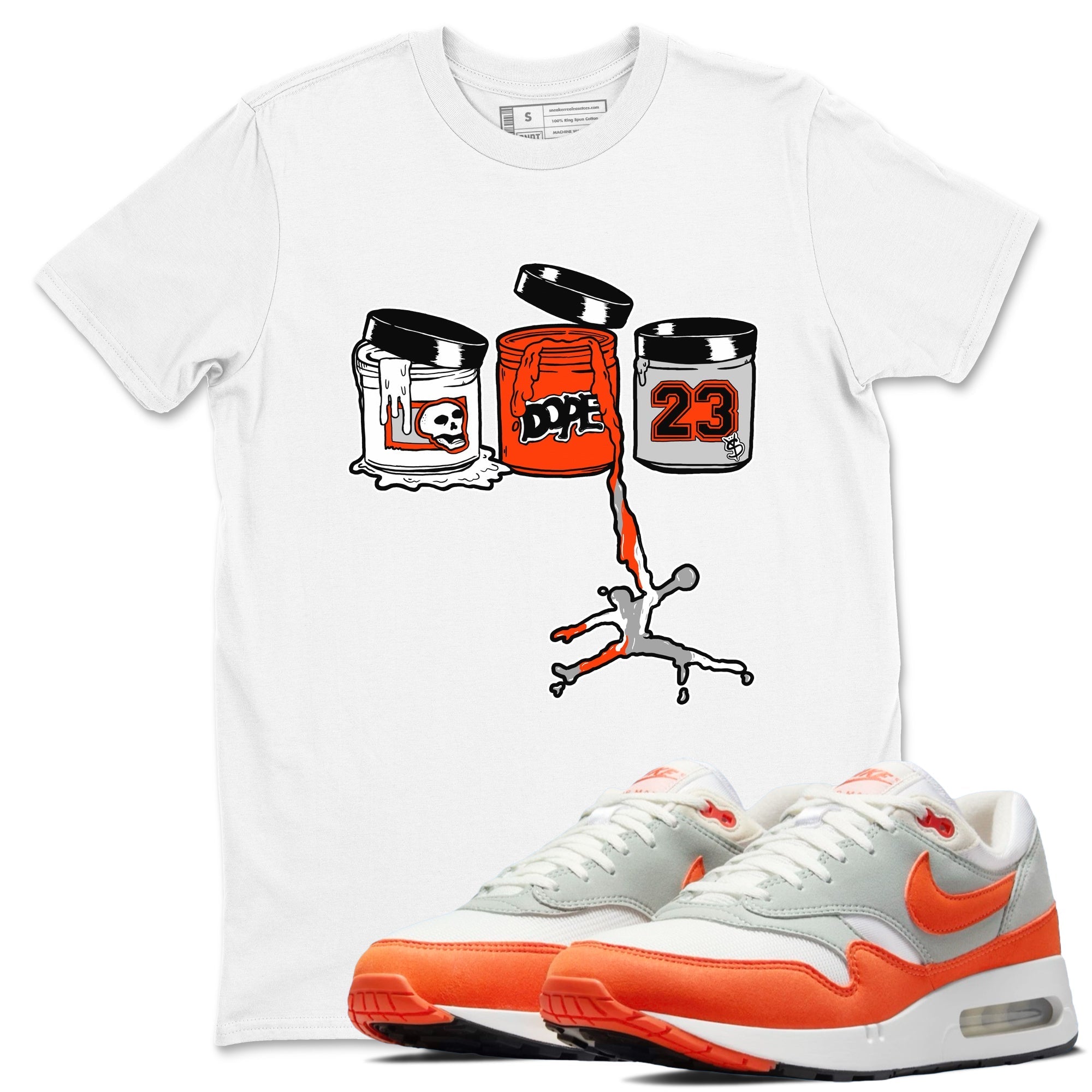 Jordan Paint Sneaker Tees - Air Max 1 Cosmic Clay