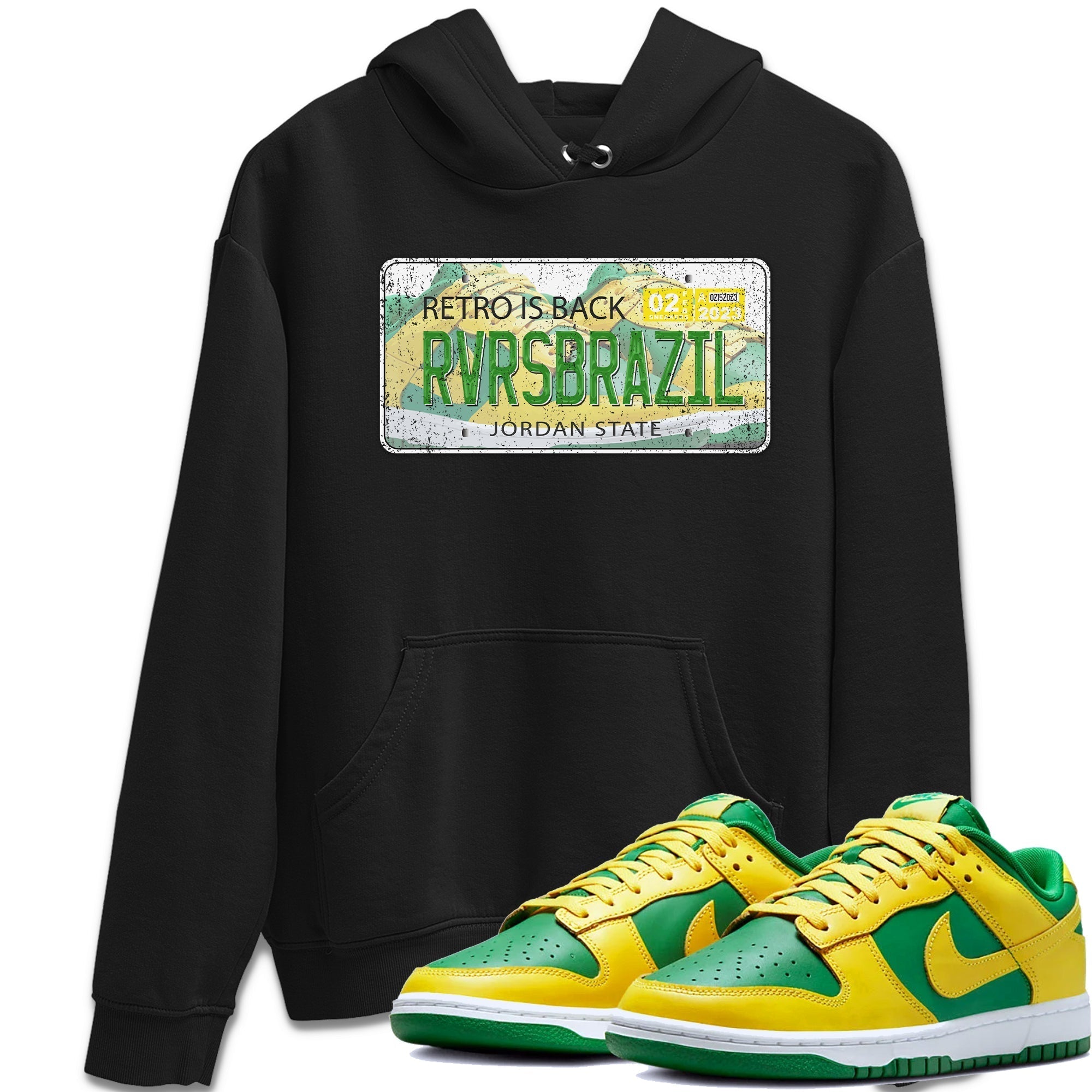 Jordan Plate Unisex Tops - Dunk Reverse Brazil