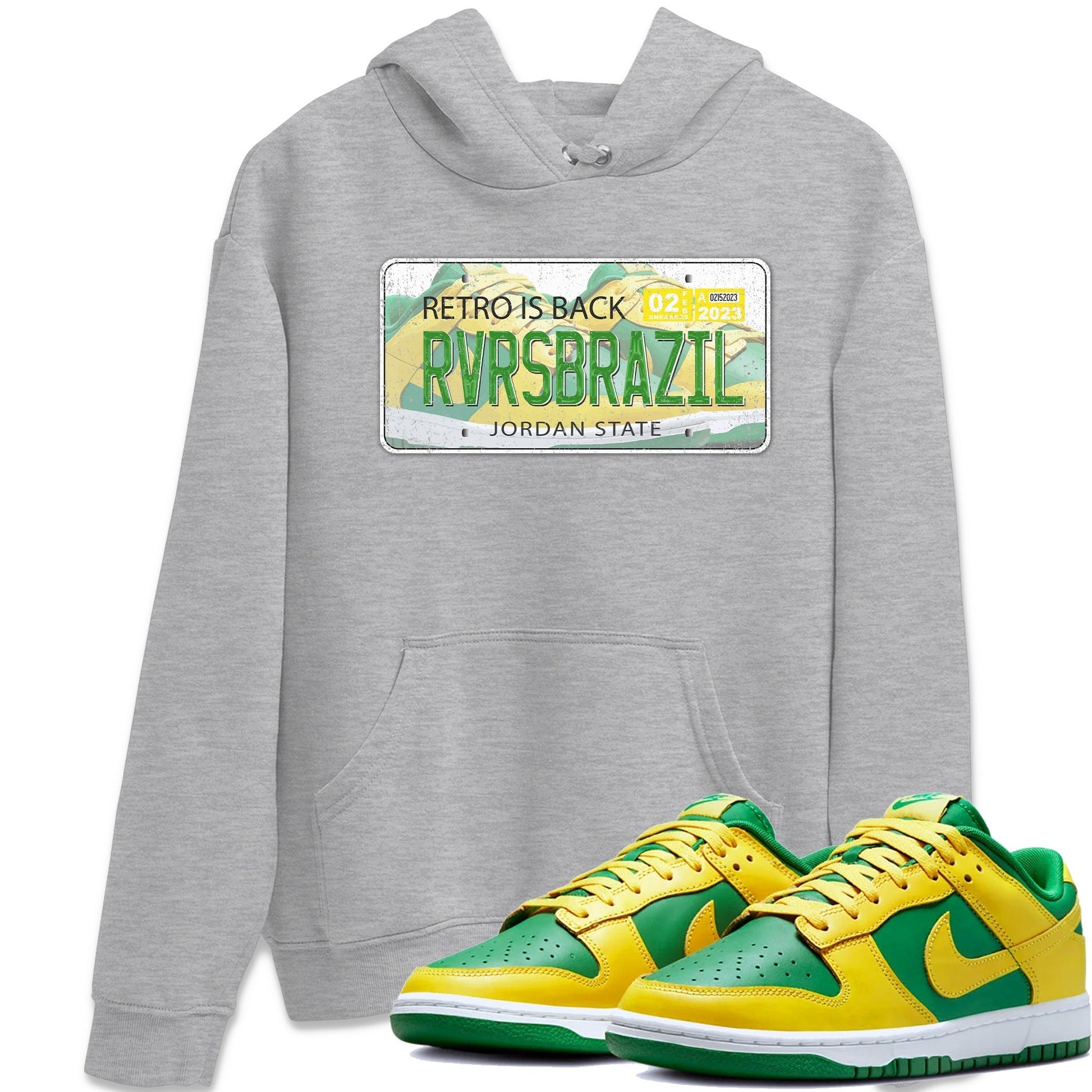 Jordan Plate Unisex Tops - Dunk Reverse Brazil