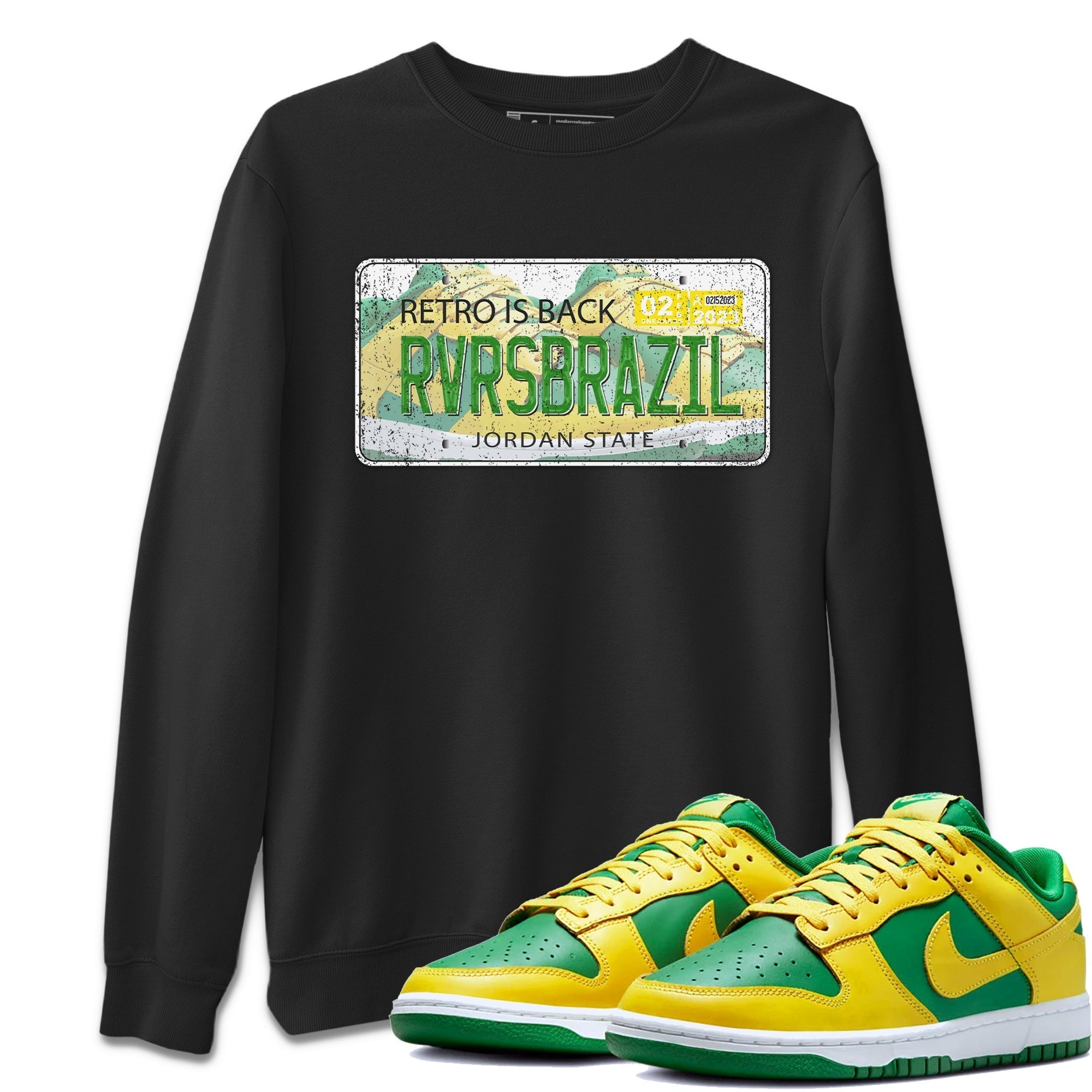 Jordan Plate Unisex Tops - Dunk Reverse Brazil