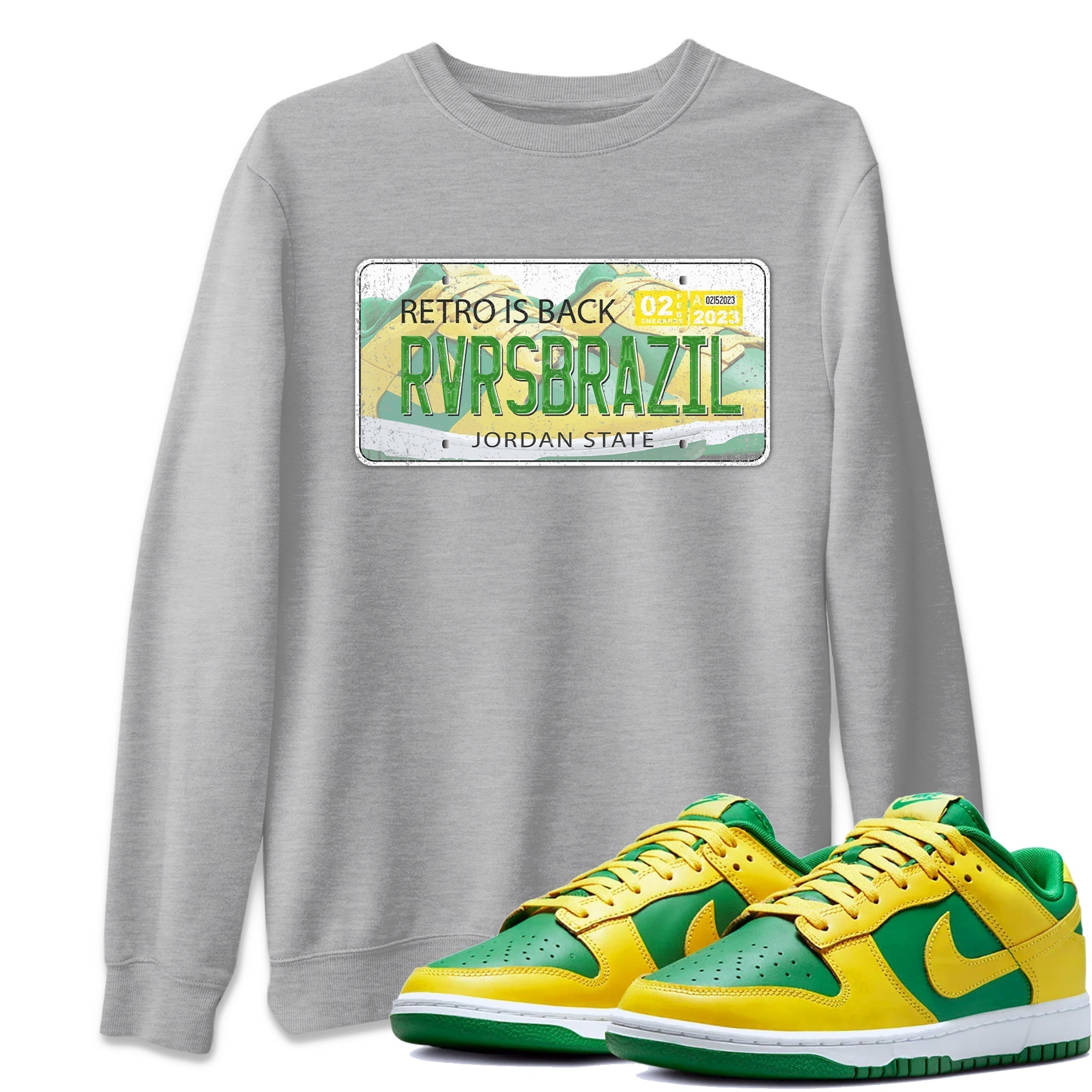 Jordan Plate Unisex Tops - Dunk Reverse Brazil