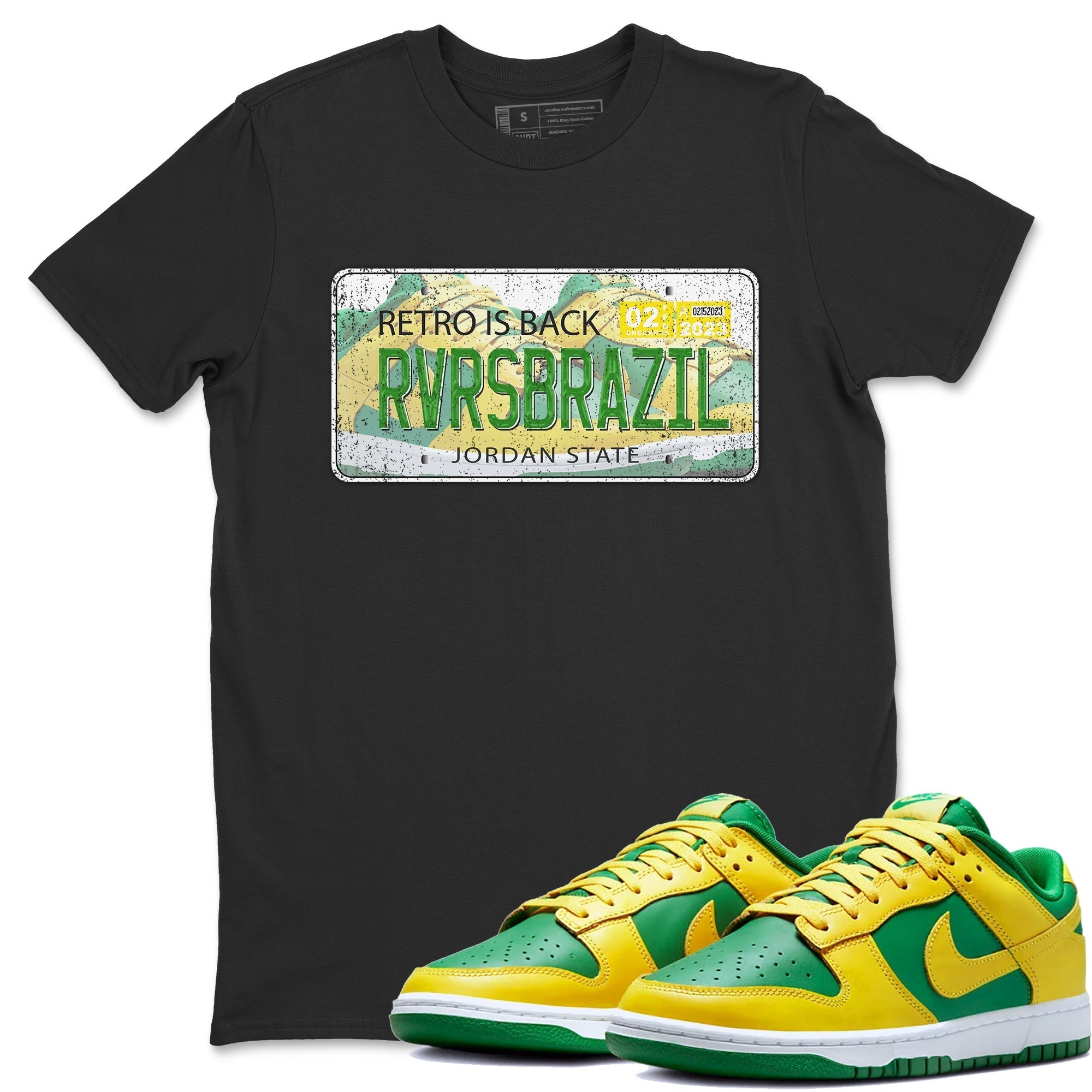 Jordan Plate Unisex Tops - Dunk Reverse Brazil
