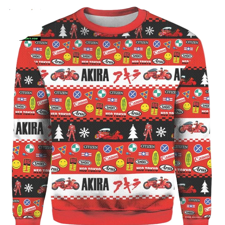 Akira Kaneda Bike Xmas Ugly Christmas 3D Sweater ? Usalast