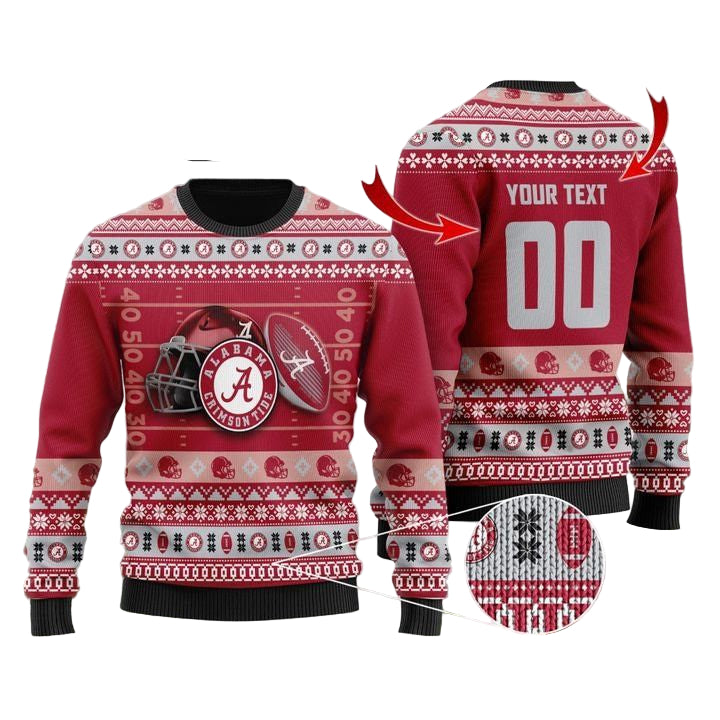 Alabama Crimson Tide Custom Ugly Christmas Sweater ? Usalast