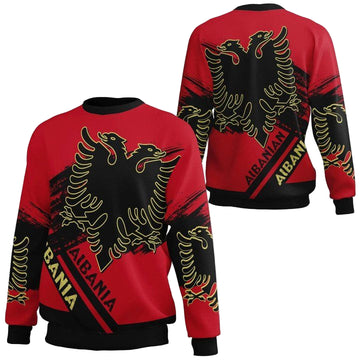Albania Coat Of Arms Identifier Sweater ? U001Dbrusch Style ? Jr ? Usalast