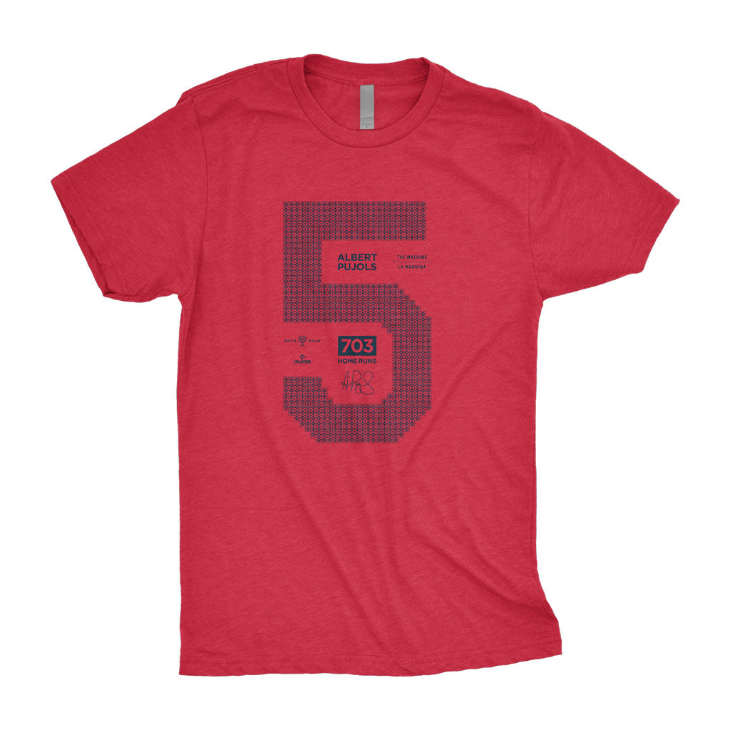 Albert Pujols: 703 Home Runs T-Shirt