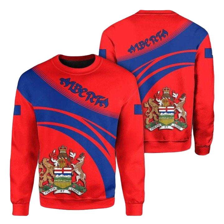 Alberta Coat Of Arms Sweater Cricket Style J5W ? Usalast