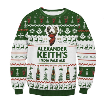 Alexander Keith?s India Pale Ale Ugly Christmas Sweater 2022 ? Usalast
