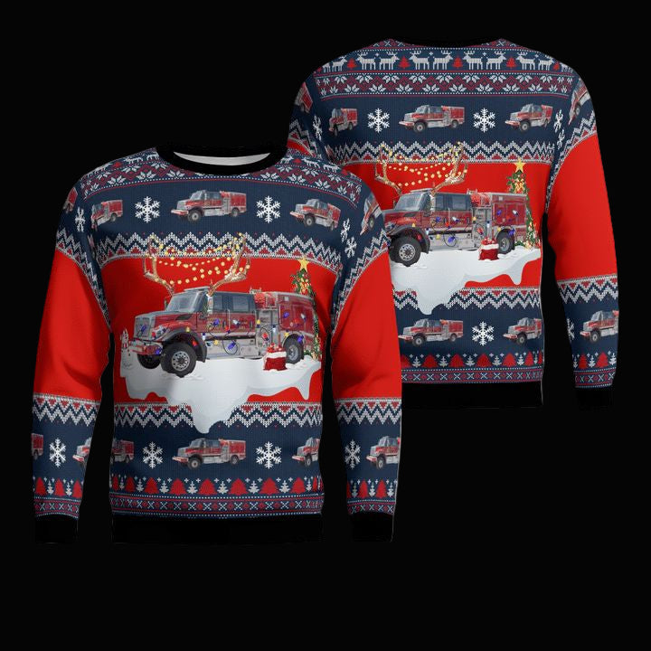 alifornia PARADISE FIRE DEPARTMENT AOP Sweater ? Usalast