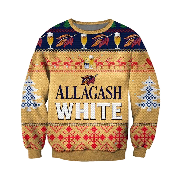 Allagash White Beer Ugly Christmas Sweater 2022 ? Usalast
