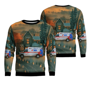 AMR Capital Region AOP Sweater ? Usalast