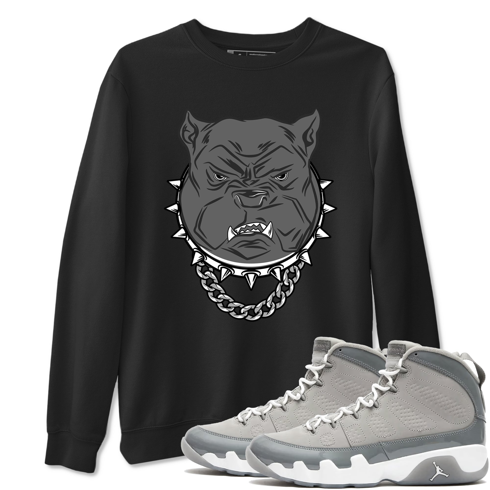 Angry Bulldog Sneaker Tees - Air Jordan 9 Cool Grey