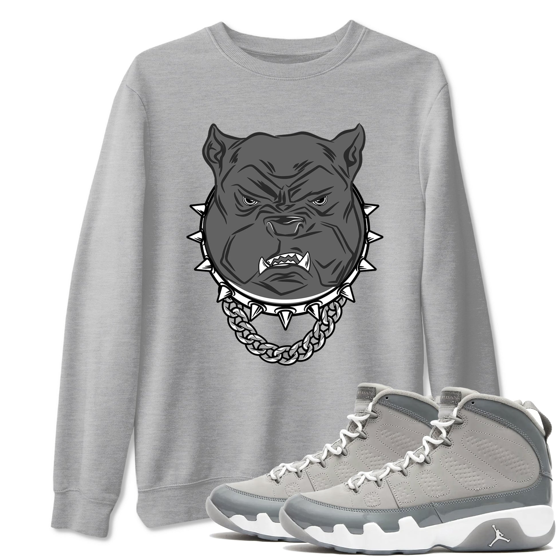 Angry Bulldog Sneaker Tees - Air Jordan 9 Cool Grey