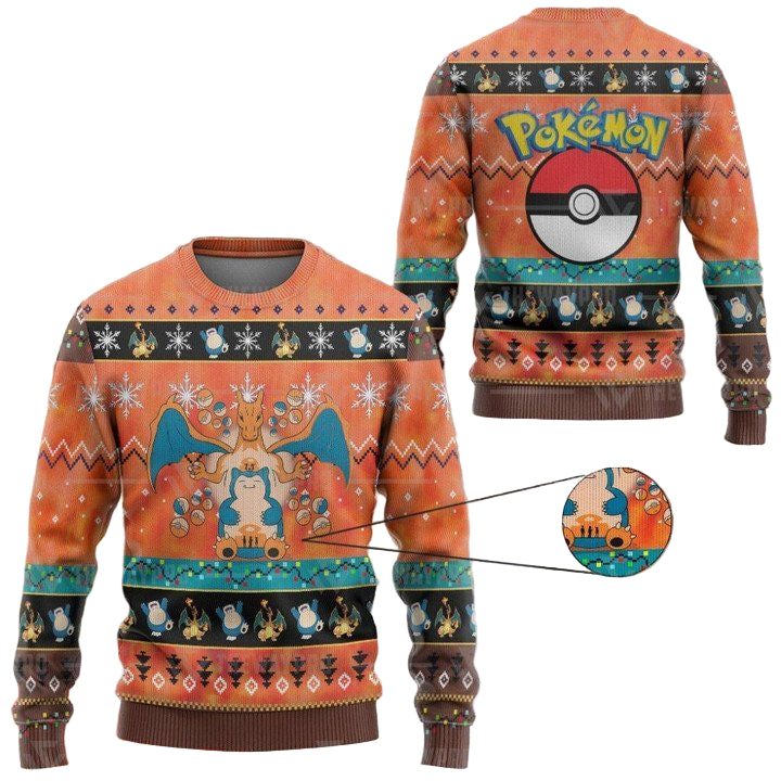 Anime Pokemon An Incredible Adventure Christmas Sweater ? Usalast
